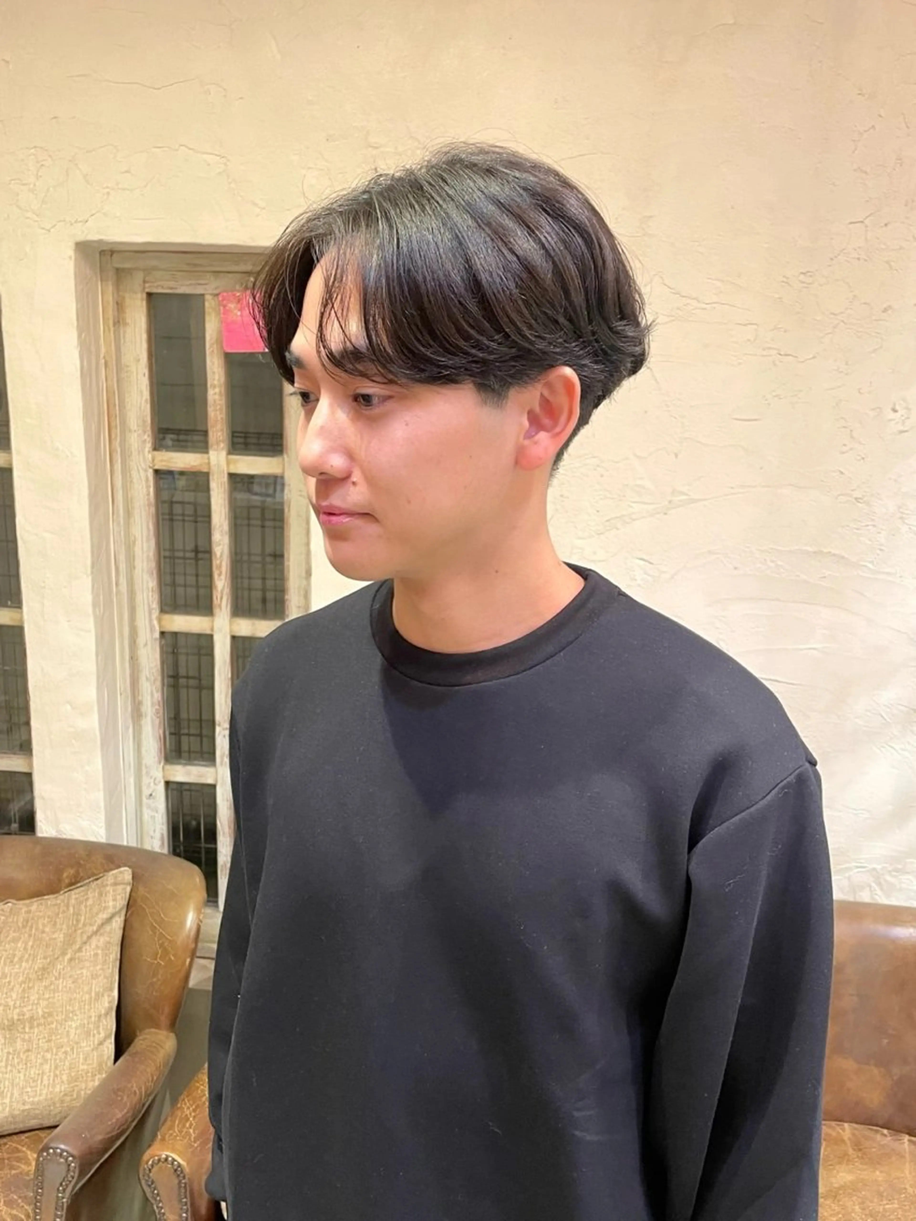 メンズ Luce横浜店所属・yuu 🪴 透明感 カラー/メンズパーマのヘアスタイル