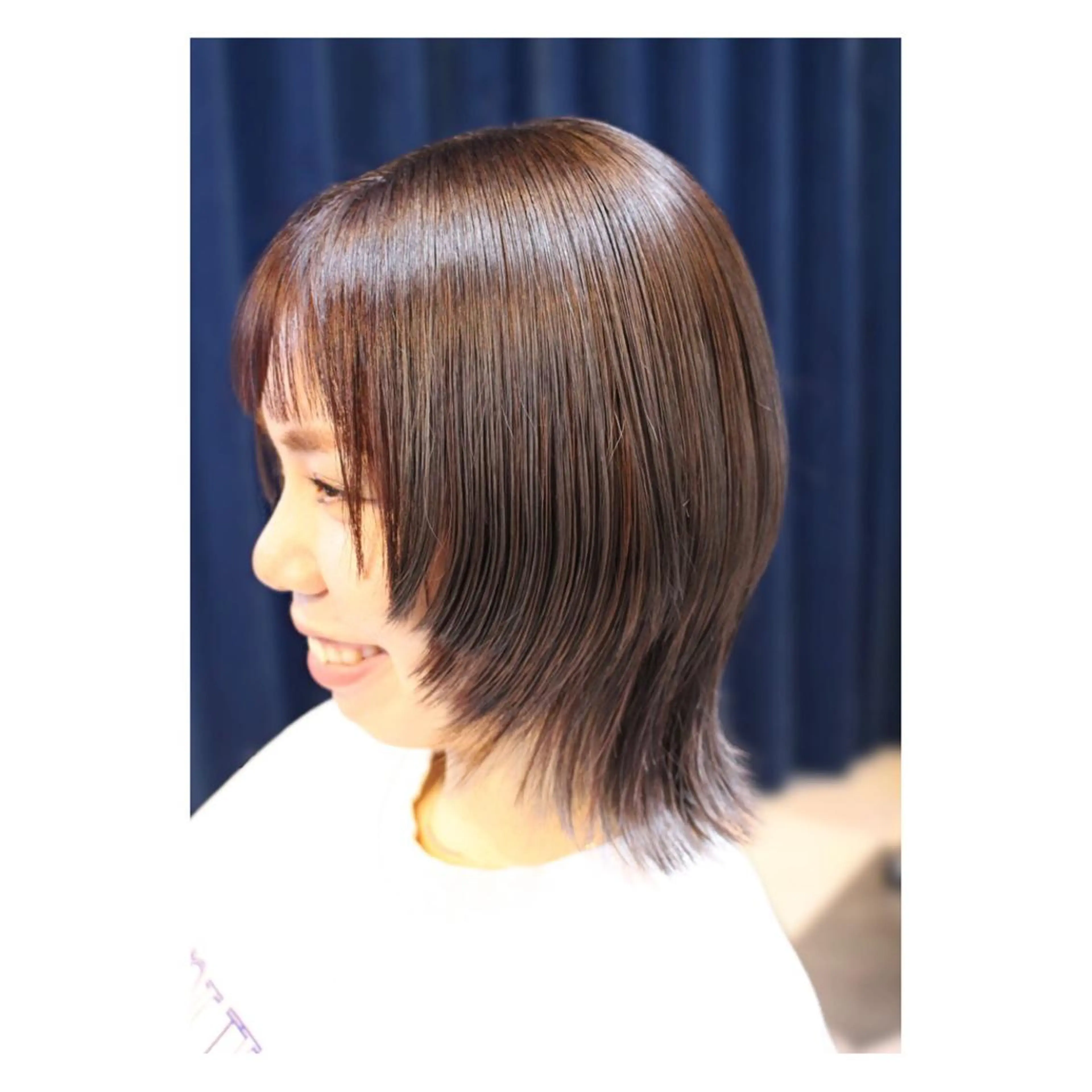 ミディアム カラー カット ヘアカラー トリートメント Mole  Me所属・中野 誠子のヘアスタイル