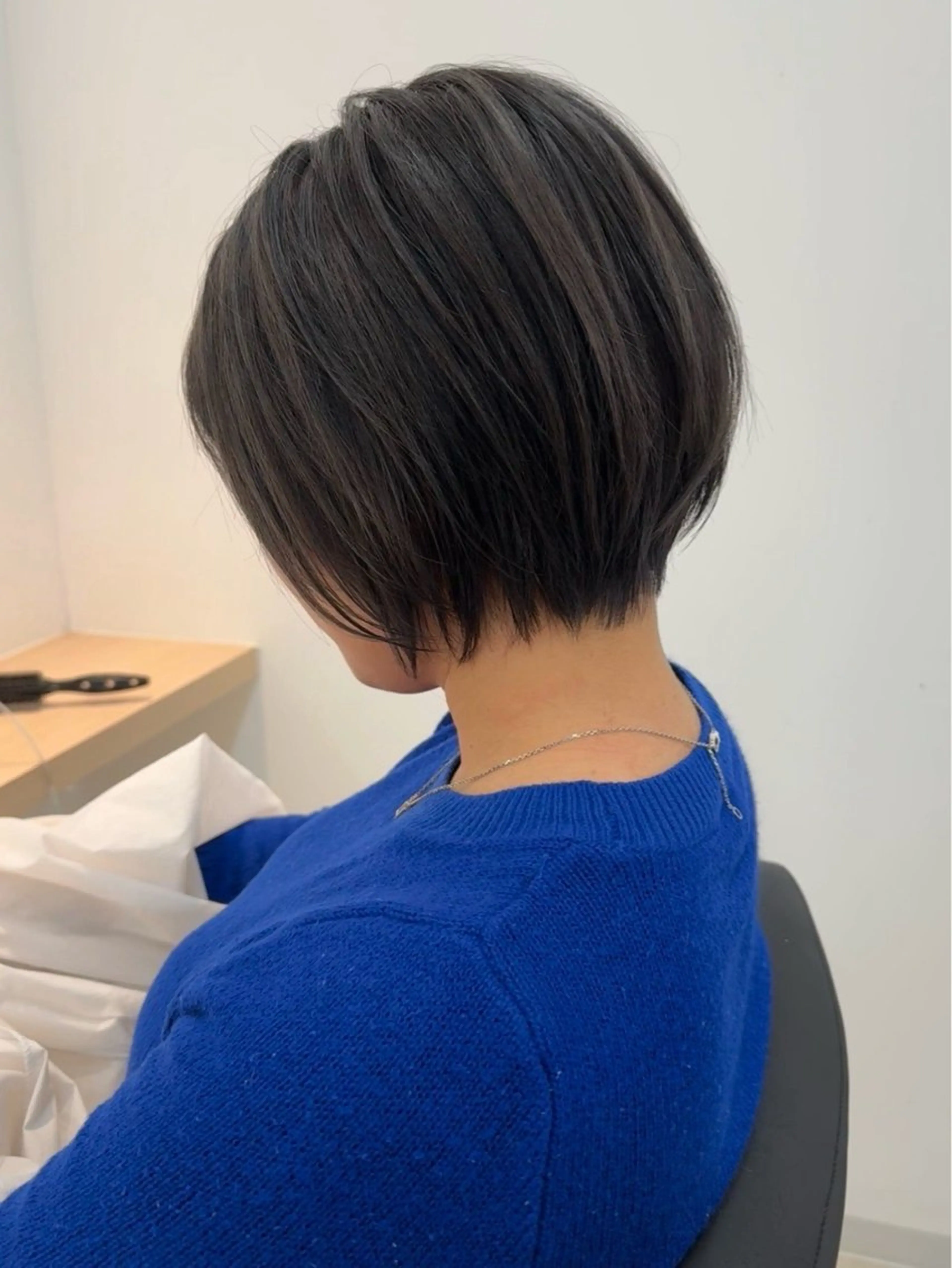 ショート mizuki🌙 ︎︎ショートカット◎のヘアスタイル