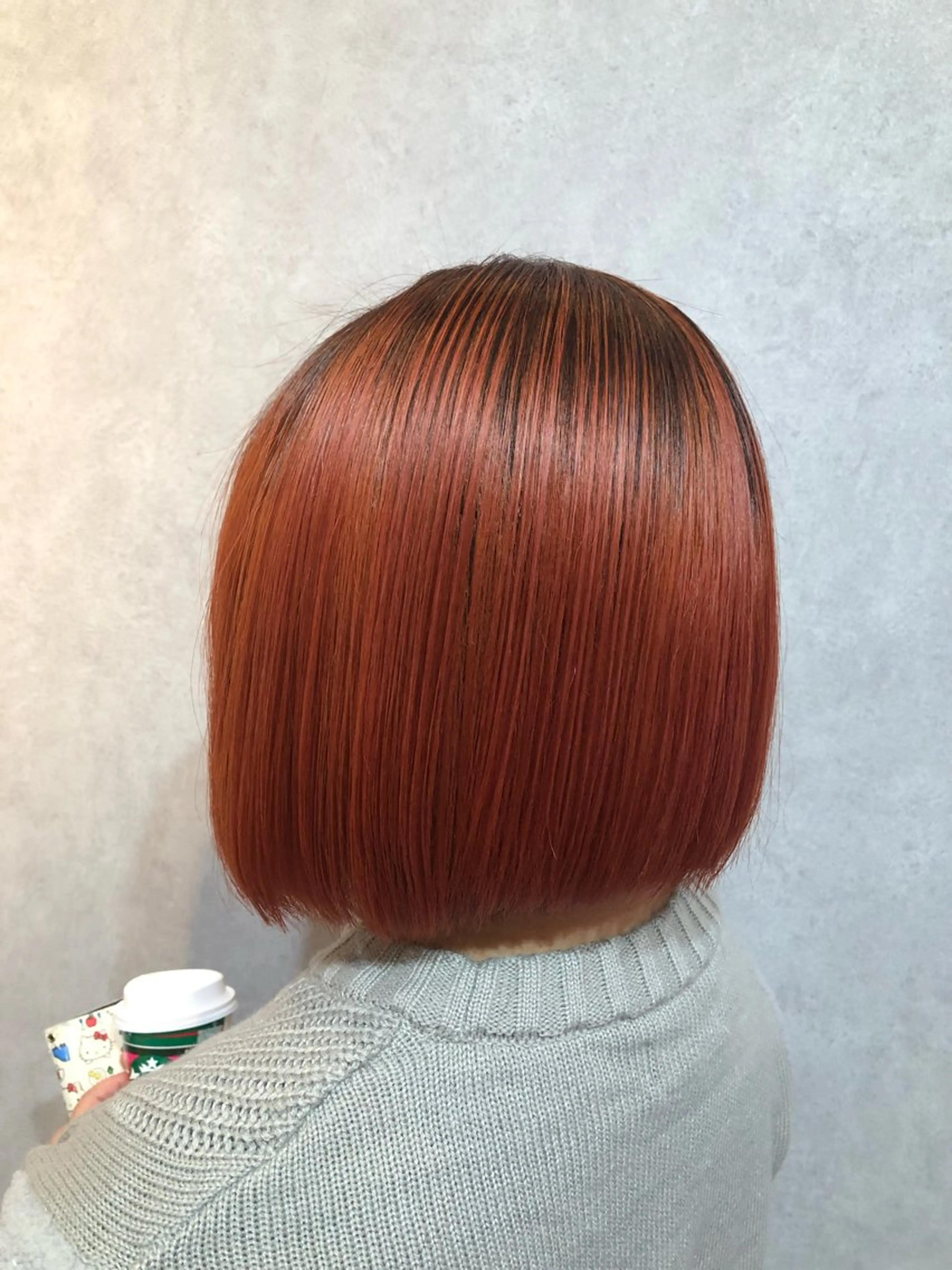 髪質改善METEOカラーの写真