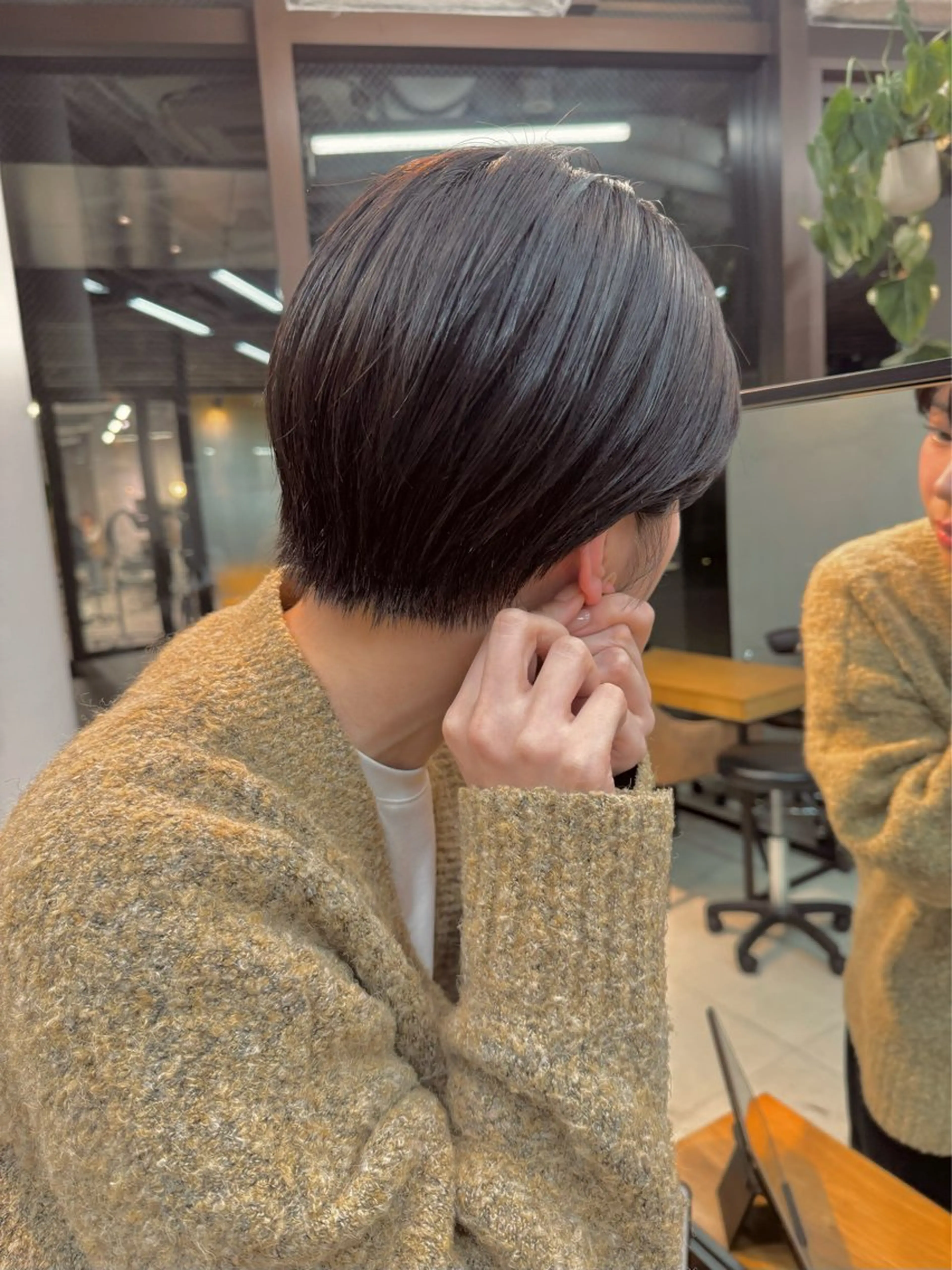 ショート カラー ショートボブ ボブ ショートヘア mee.表参道所属・ボブ/ショート /パーマ/shinのヘアスタイル