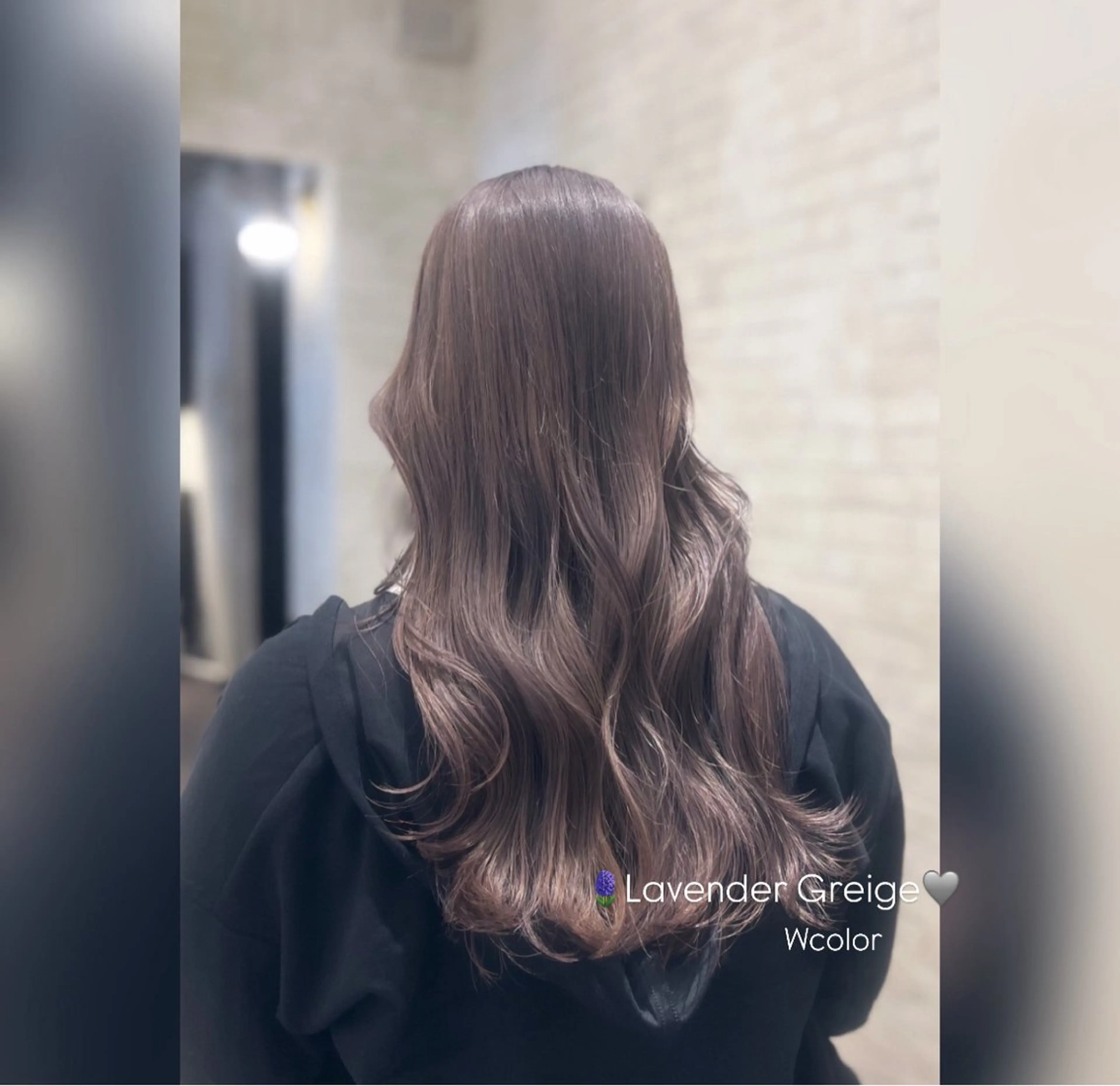 ロング カラー 高橋 奏のヘアスタイル