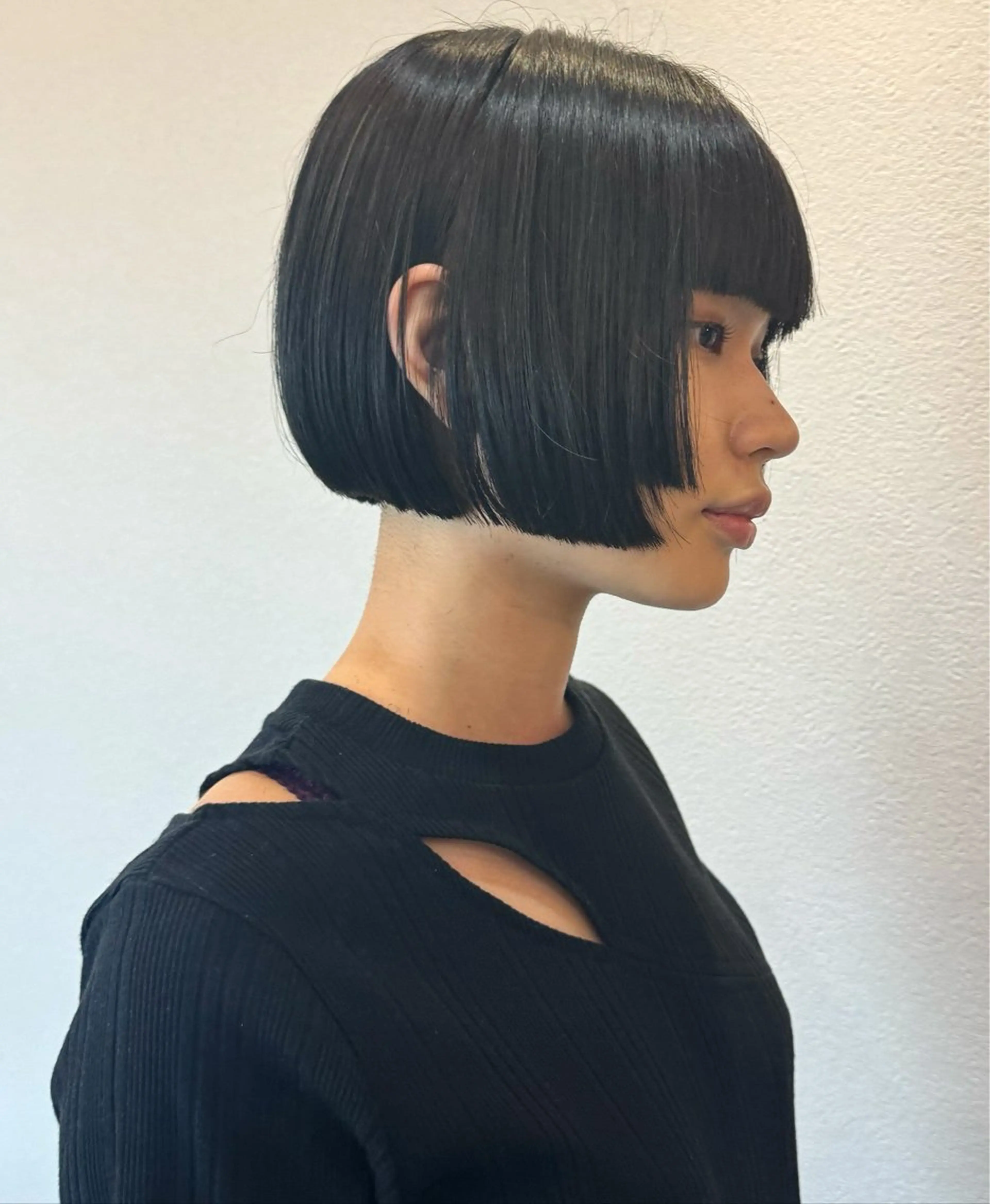 ショート ボブ ヘアカラー トリートメント ボブ/髪質改善/ soiナカジママドリのヘアスタイル