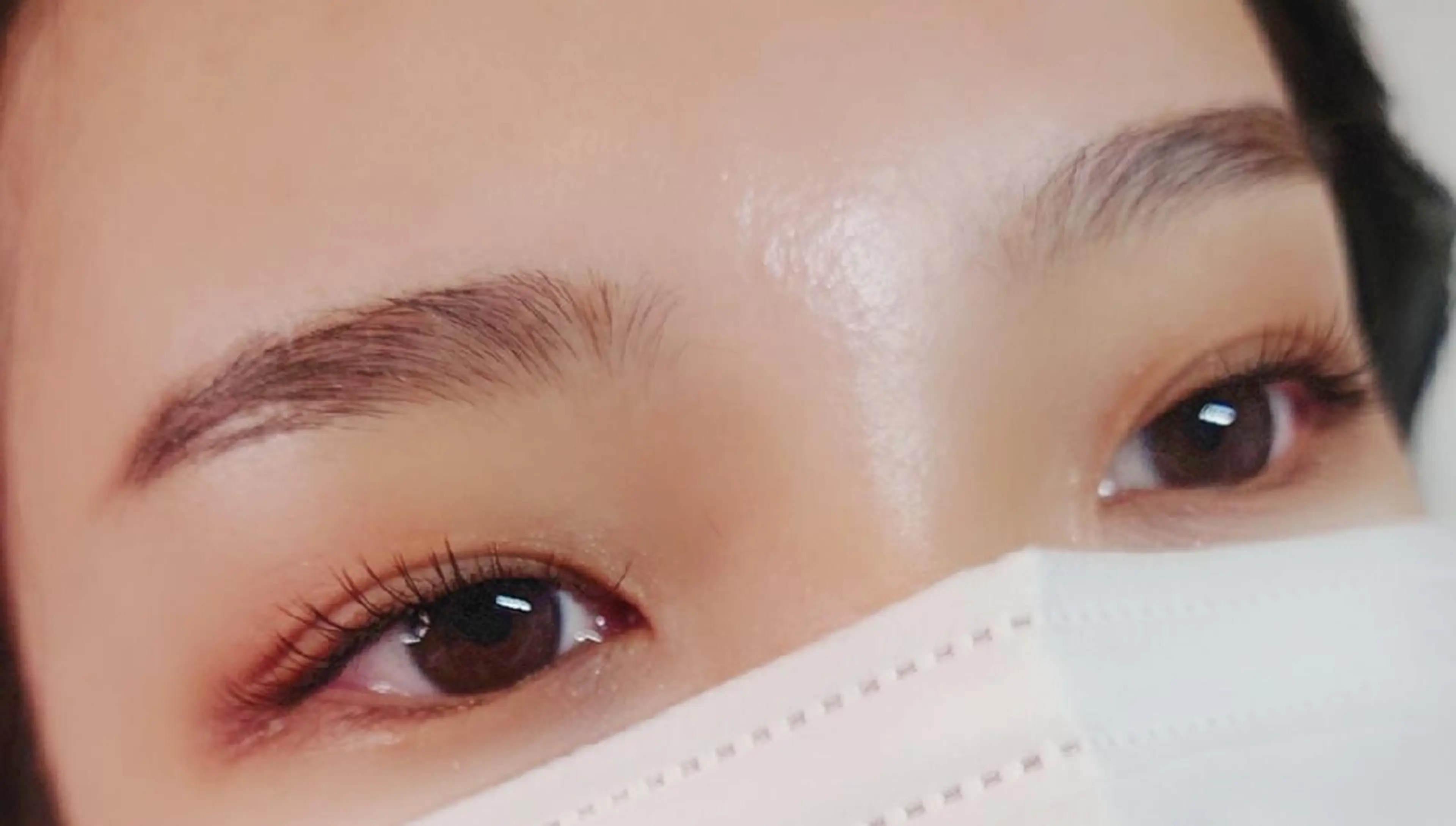 マツエク・マツパ フラットラッシュ NAZ eyelash&eyebrow by medical salon所属・NAZ 表参道 Tomokoのマツエク・マツパデザイン