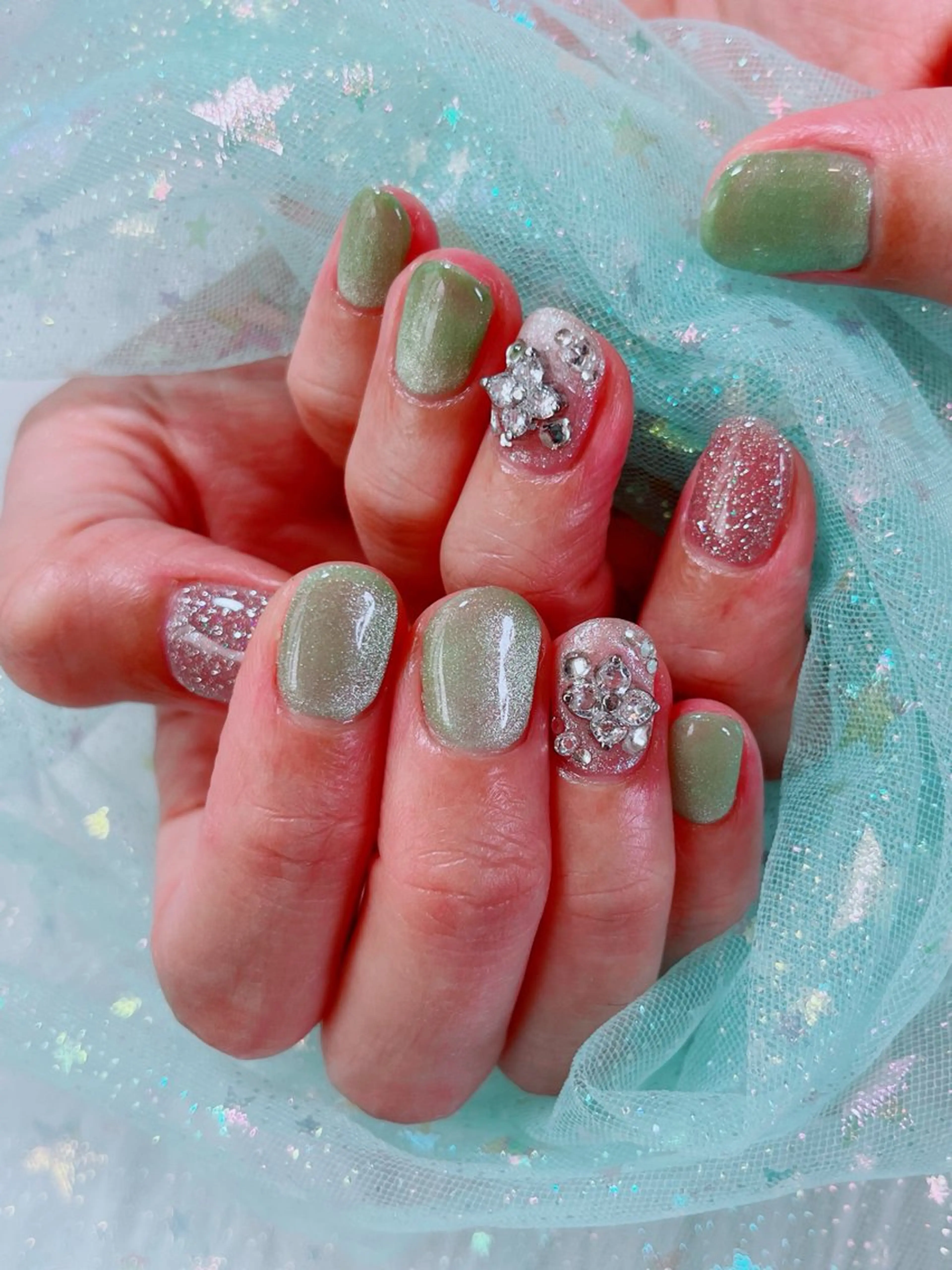 ネイル マグネットネイル ruirui.naildesign所属・RUI ☆のネイルデザイン