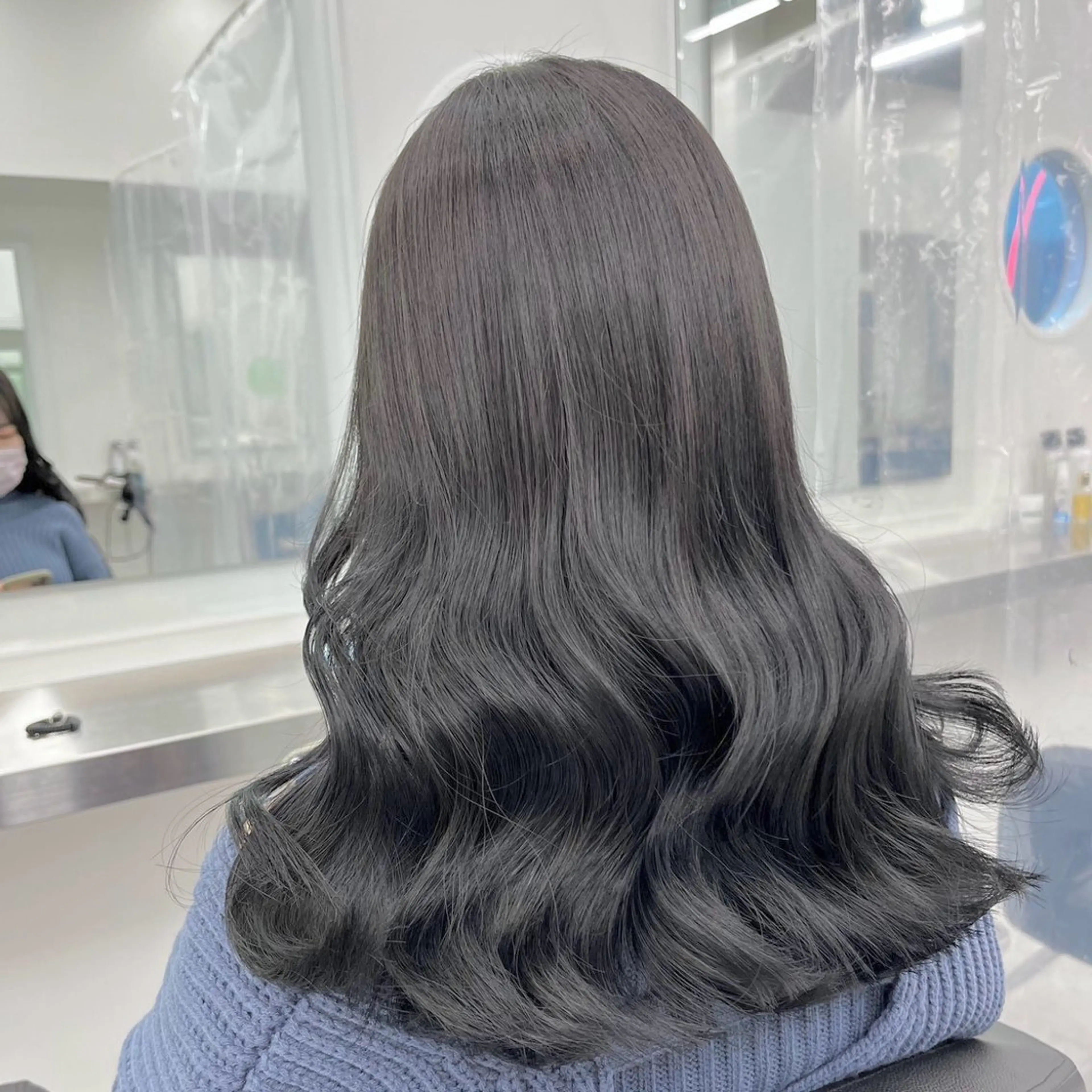 ロング カラー ヘアアレンジ ヘアカラー トリートメント ヘアセット ‎🤍韓国ボブ/ 縮毛矯正🪽‪ひかりのヘアスタイル
