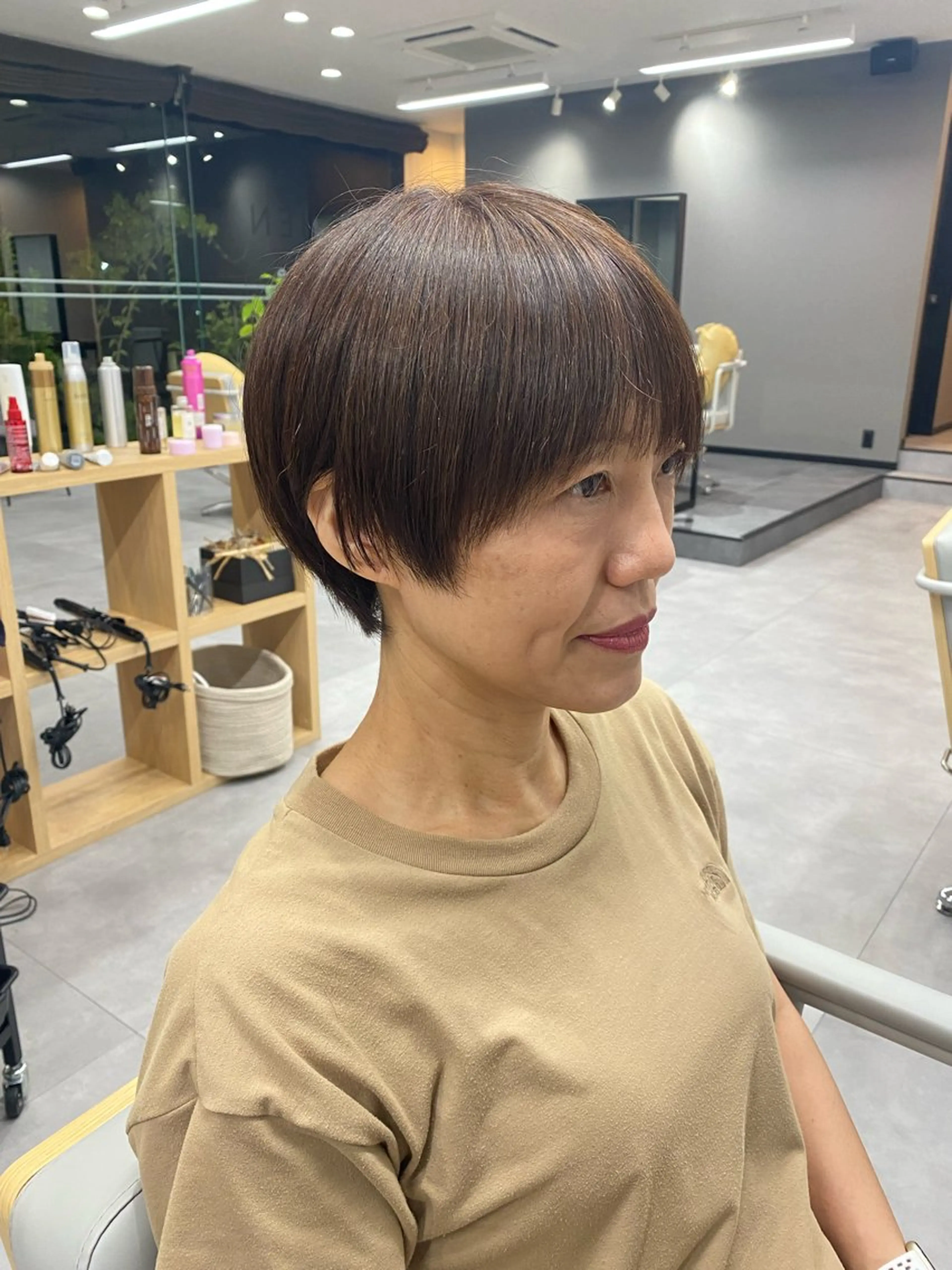 ショート ショートヘア CIEN所属・松下 育未のヘアスタイル
