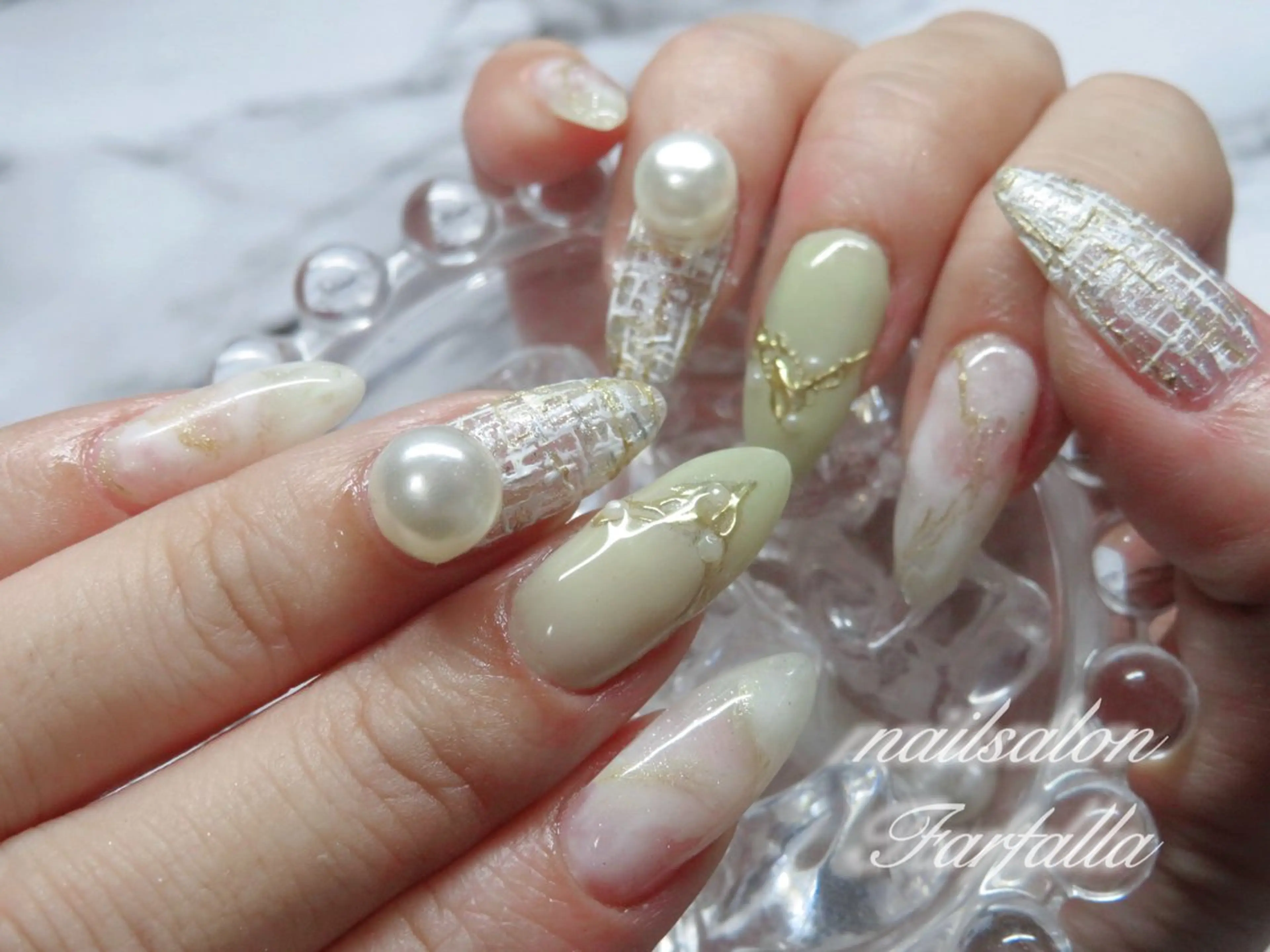 ネイル Farfalla Kieのネイルデザイン