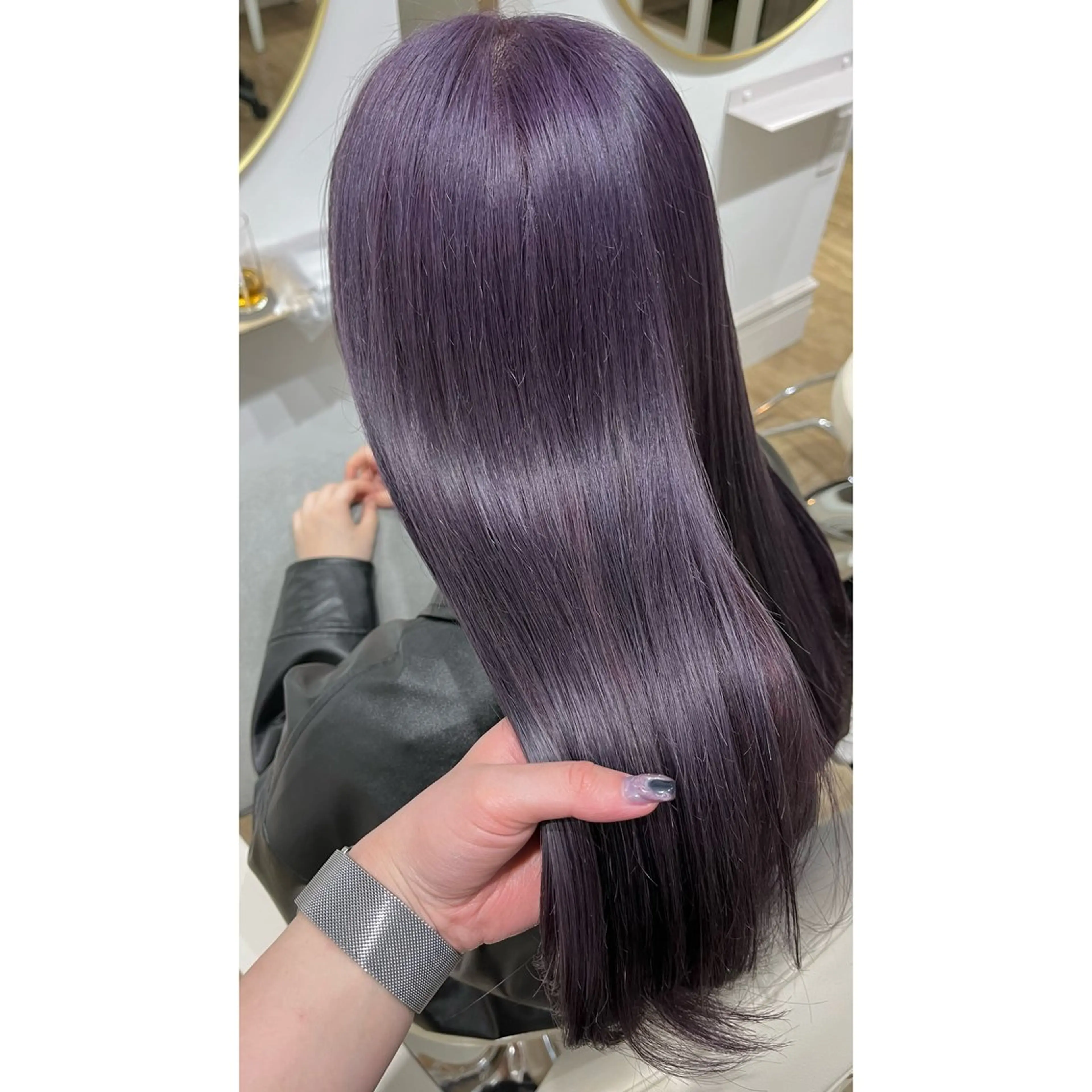 ロング カラー ヘアカラー トリートメント 梅田/髪質改善カラー ❄︎ mikiのヘアスタイル