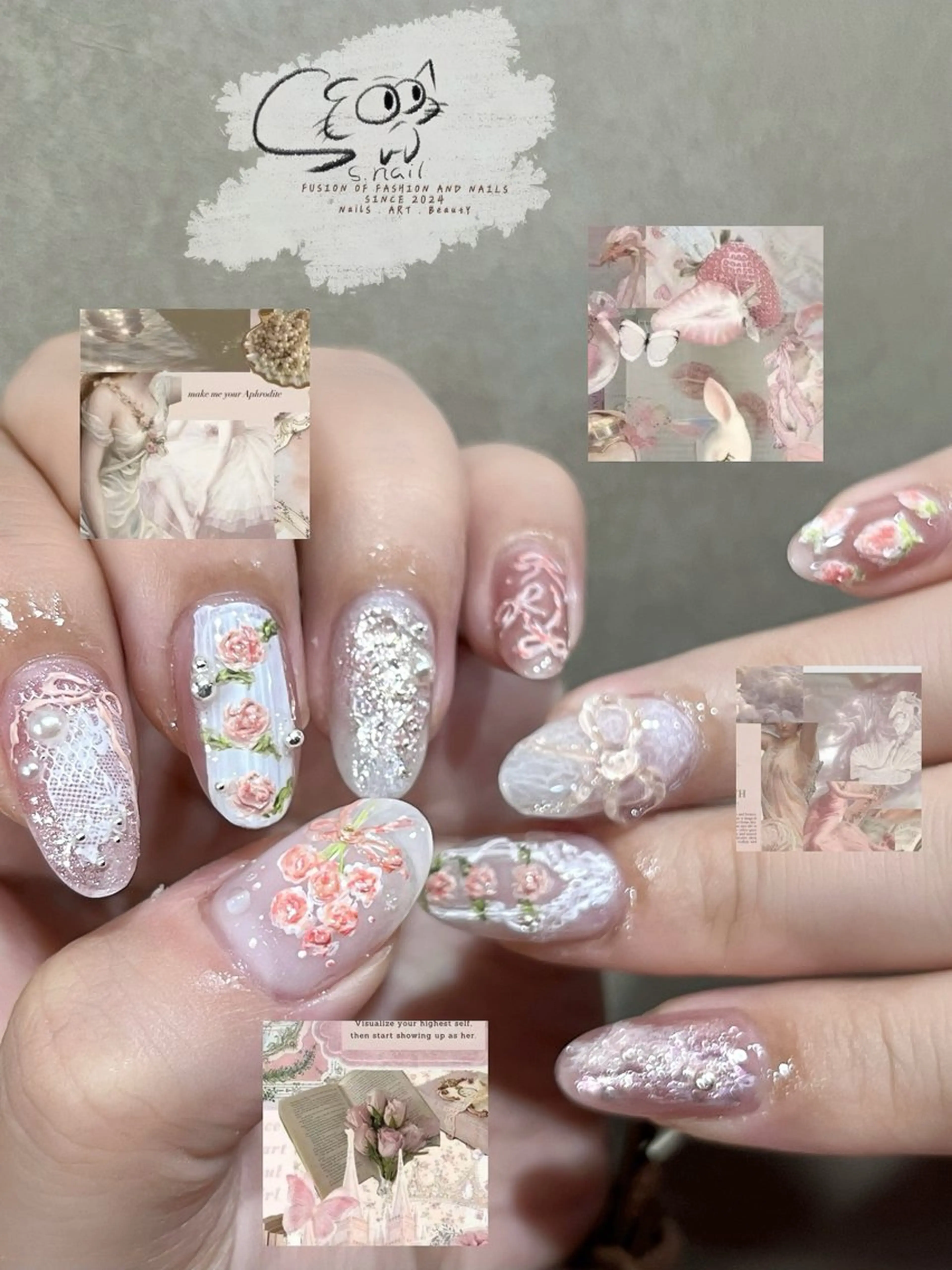 ネイル アートネイル チークネイル フレンチネイル グラデーション マグネットネイル ハンドネイル S.nail所属・S.nail _のネイルデザイン