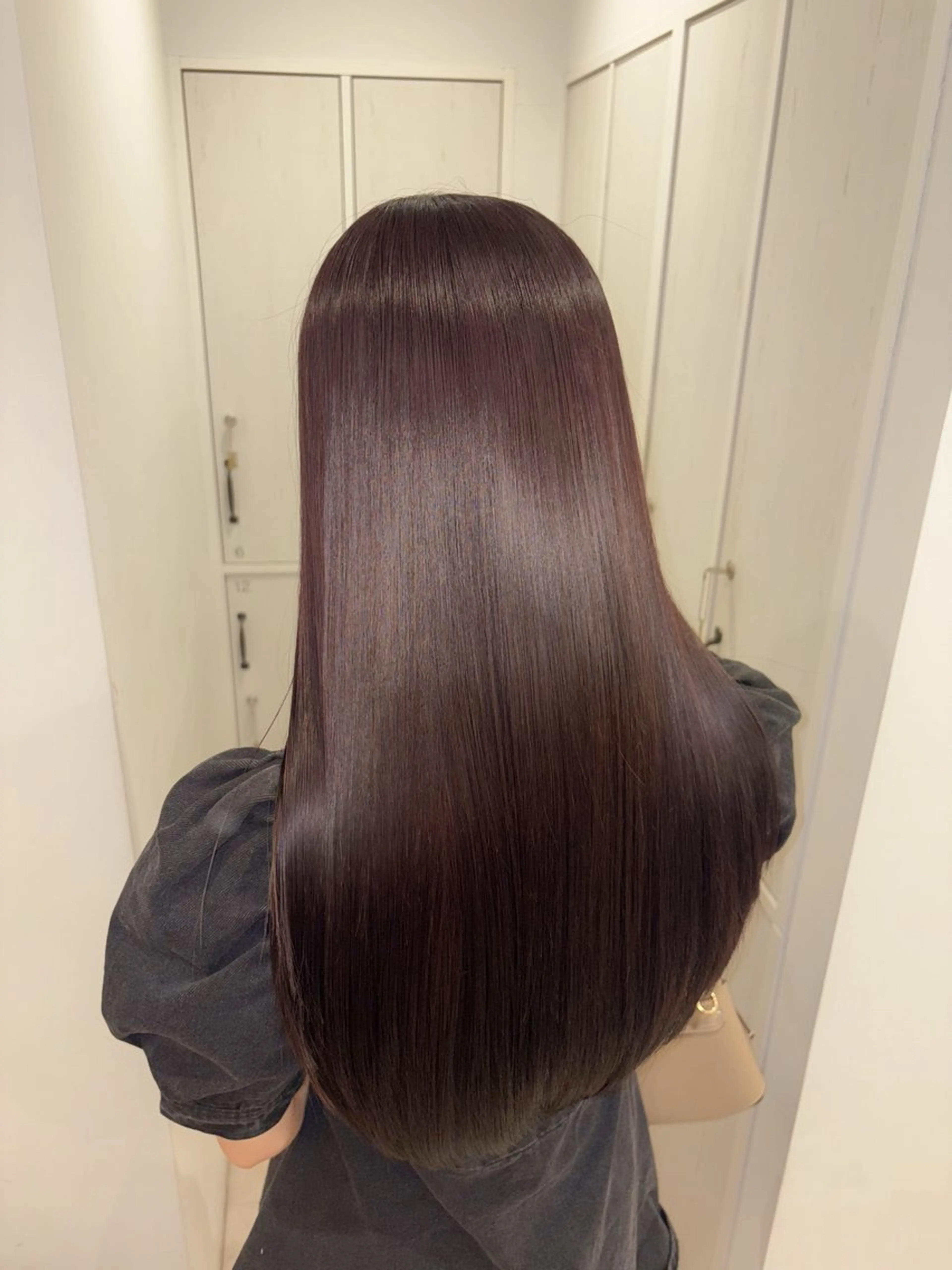 酸熱トリートメント💐髪質改善でサラサラに✨の写真