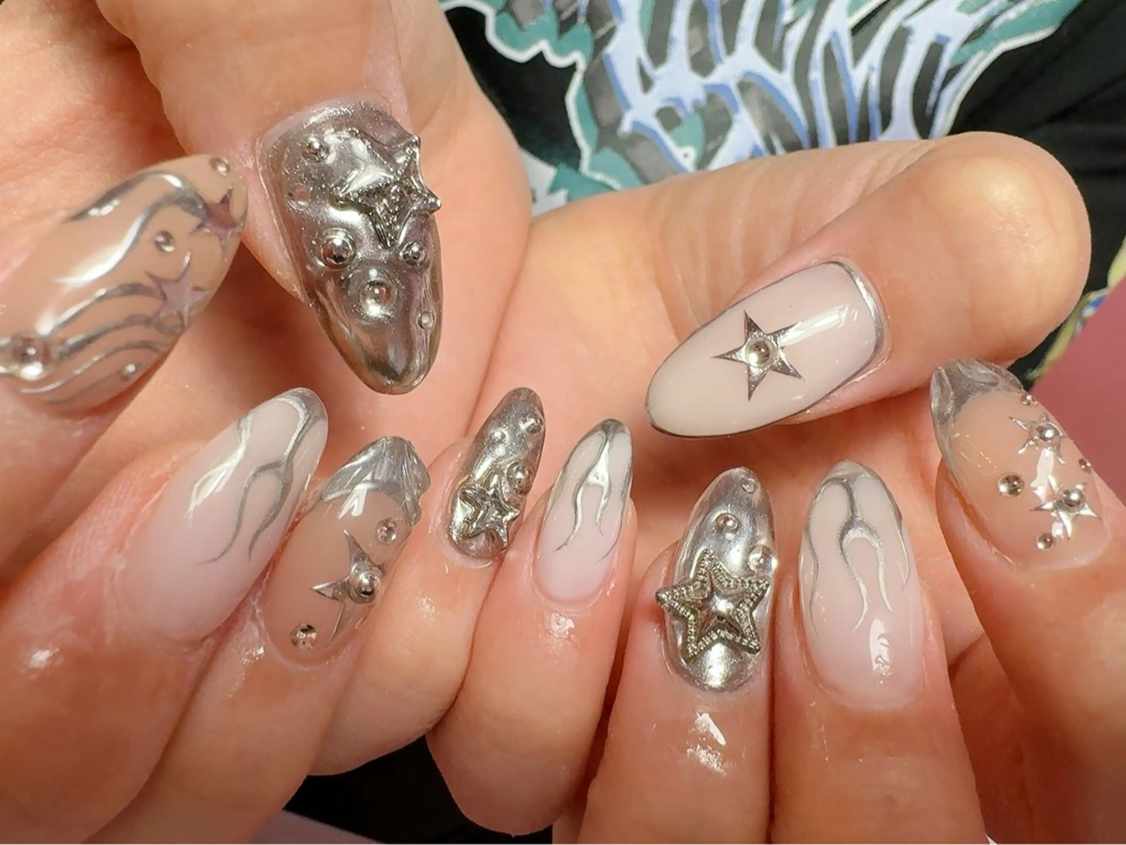 ネイル ハンドネイル Nail Atelier IamI所属・アイアムアイ 大村磨衣のネイルデザイン