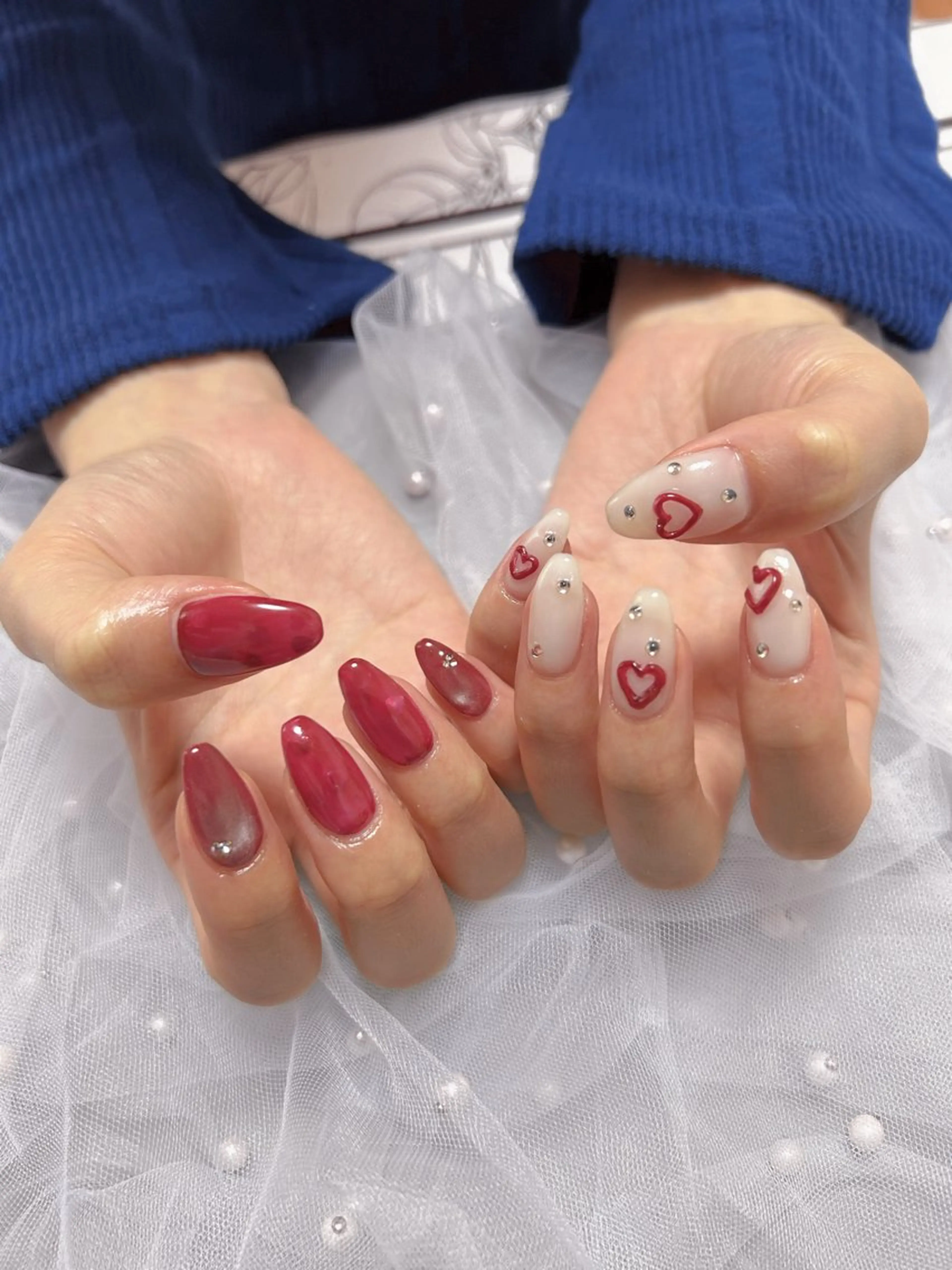 ネイル ハンドネイル 森 晴有のネイルデザイン