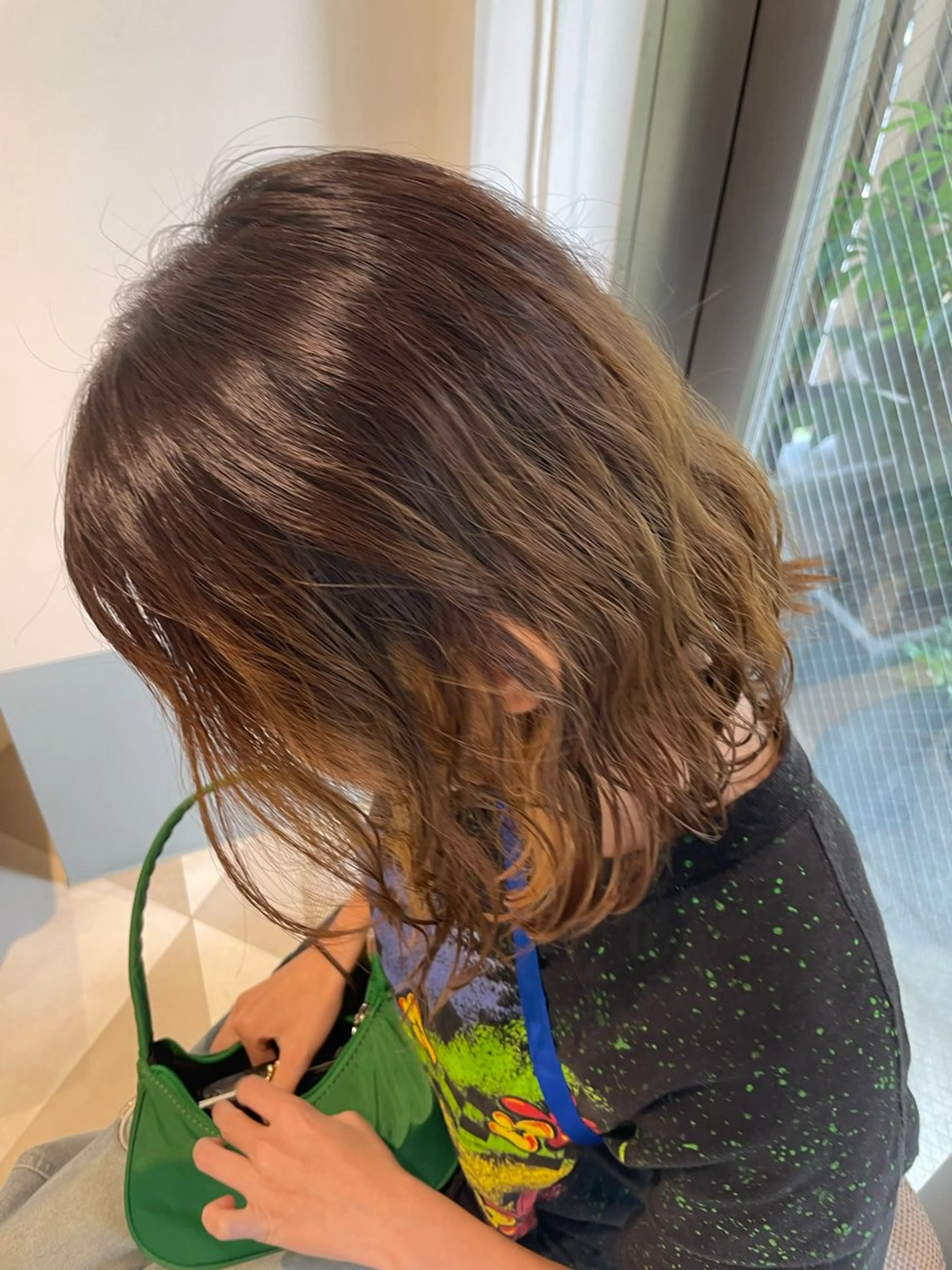 パーマ ボブ イシバシ ミナミのヘアスタイル