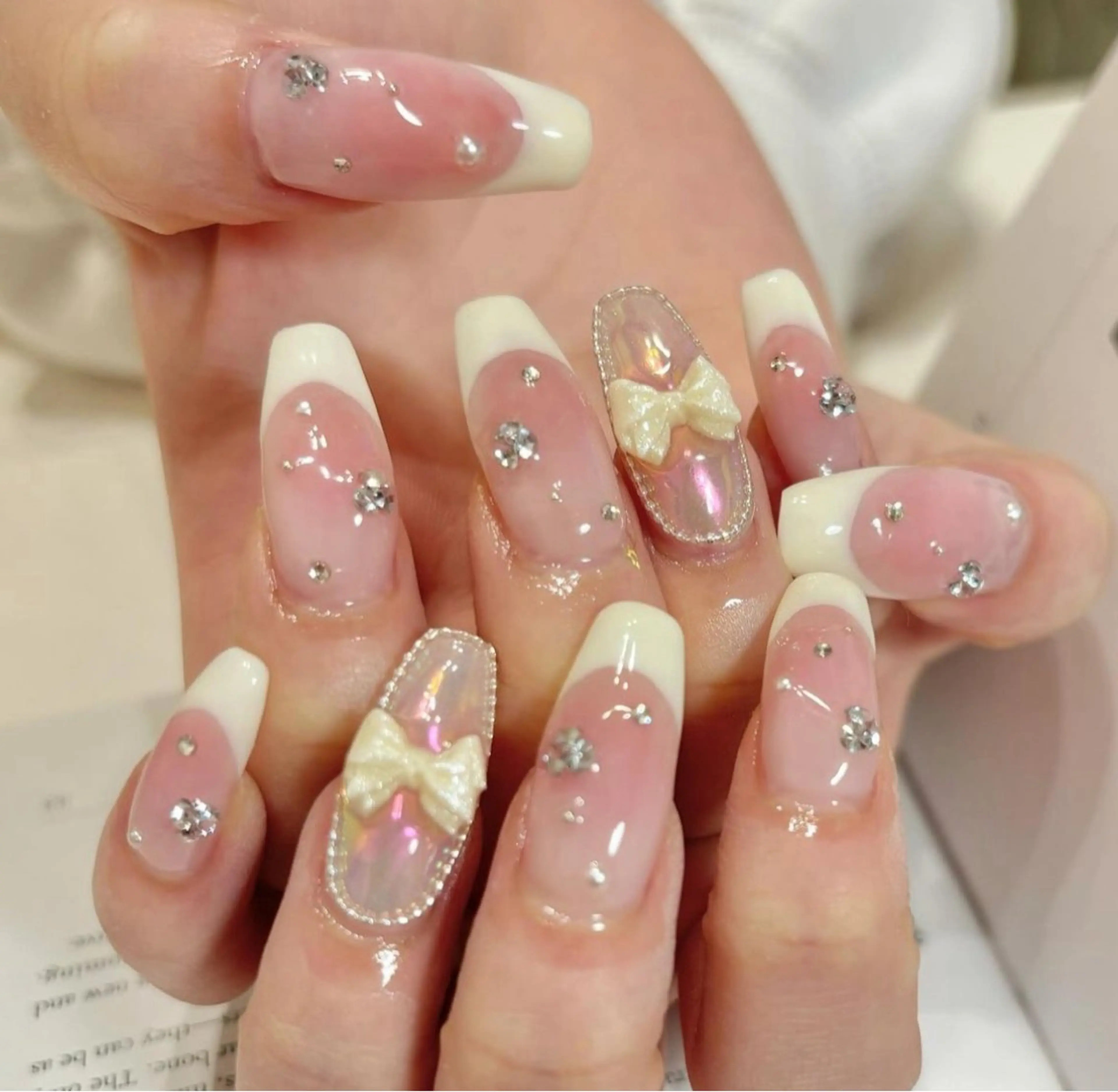 ネイル ハンドネイル ハンドケア ﾐﾙﾌｨｰﾕ /Tomoeのネイルデザイン