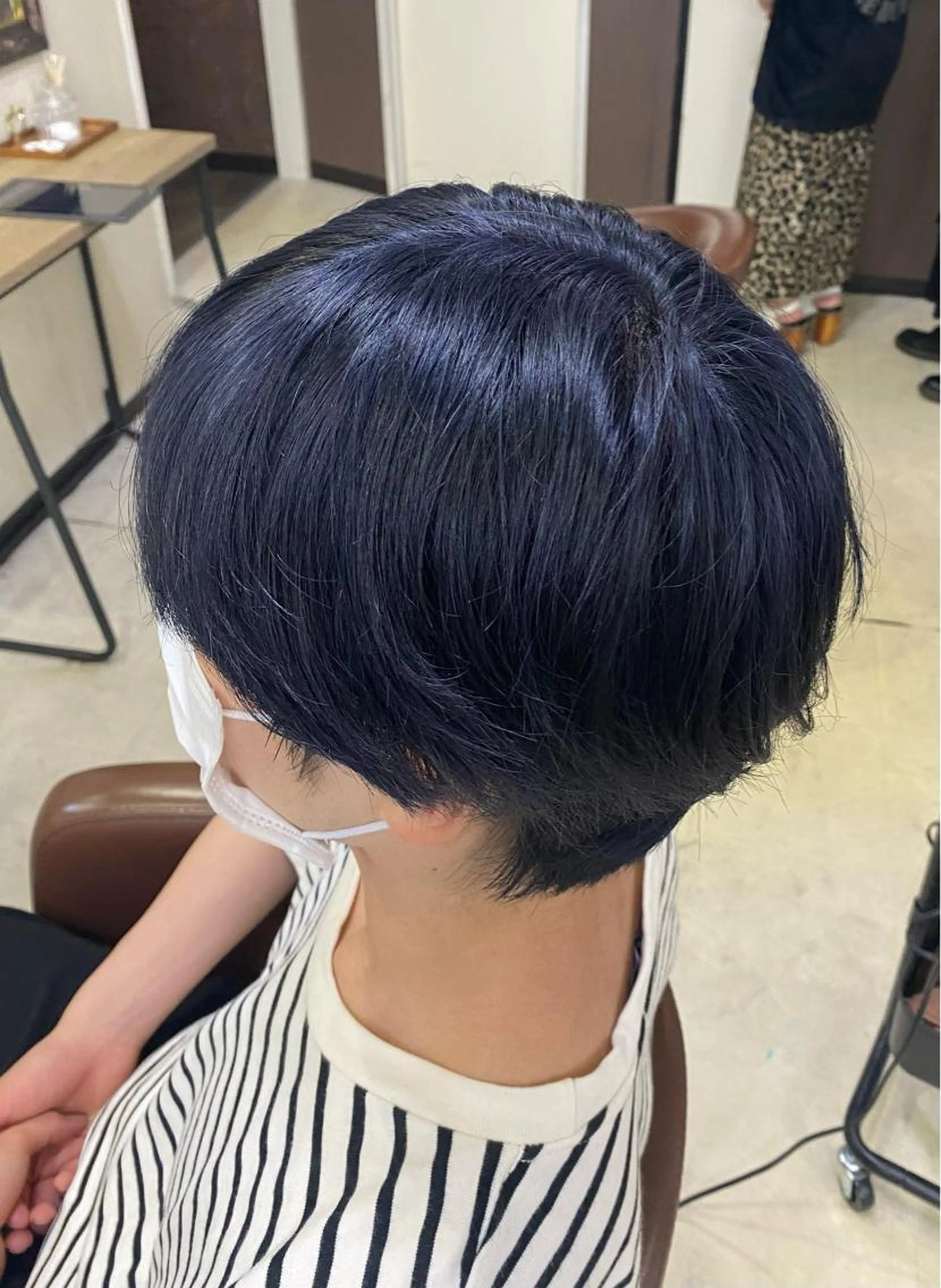 ハイトーン寒色系カラー💙【ブリーチ込】アオ、ムラサキの写真