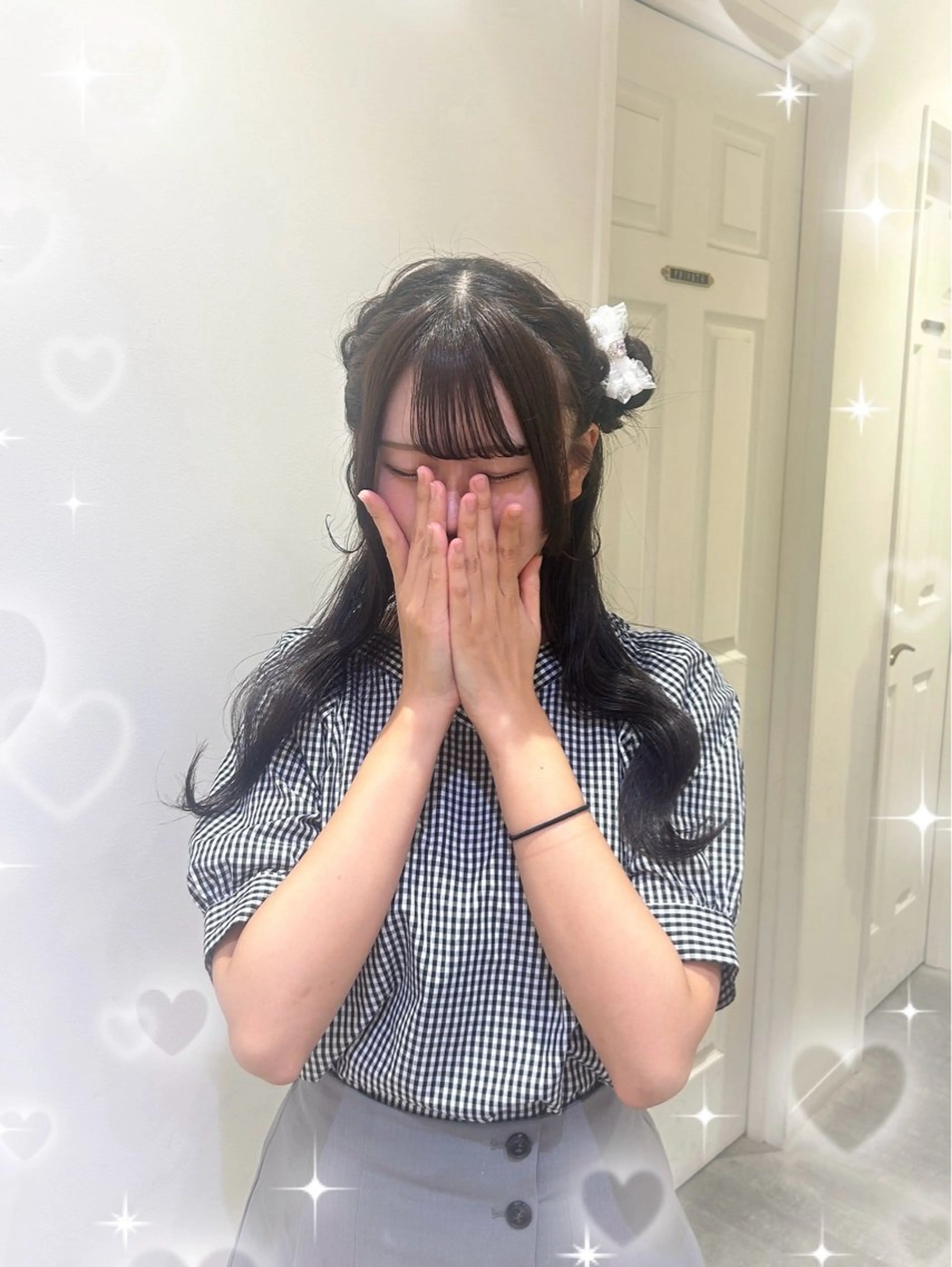 ヘアアレンジ 🎀透明感カラー🎀 ヘアメ／mikotoのヘアスタイル