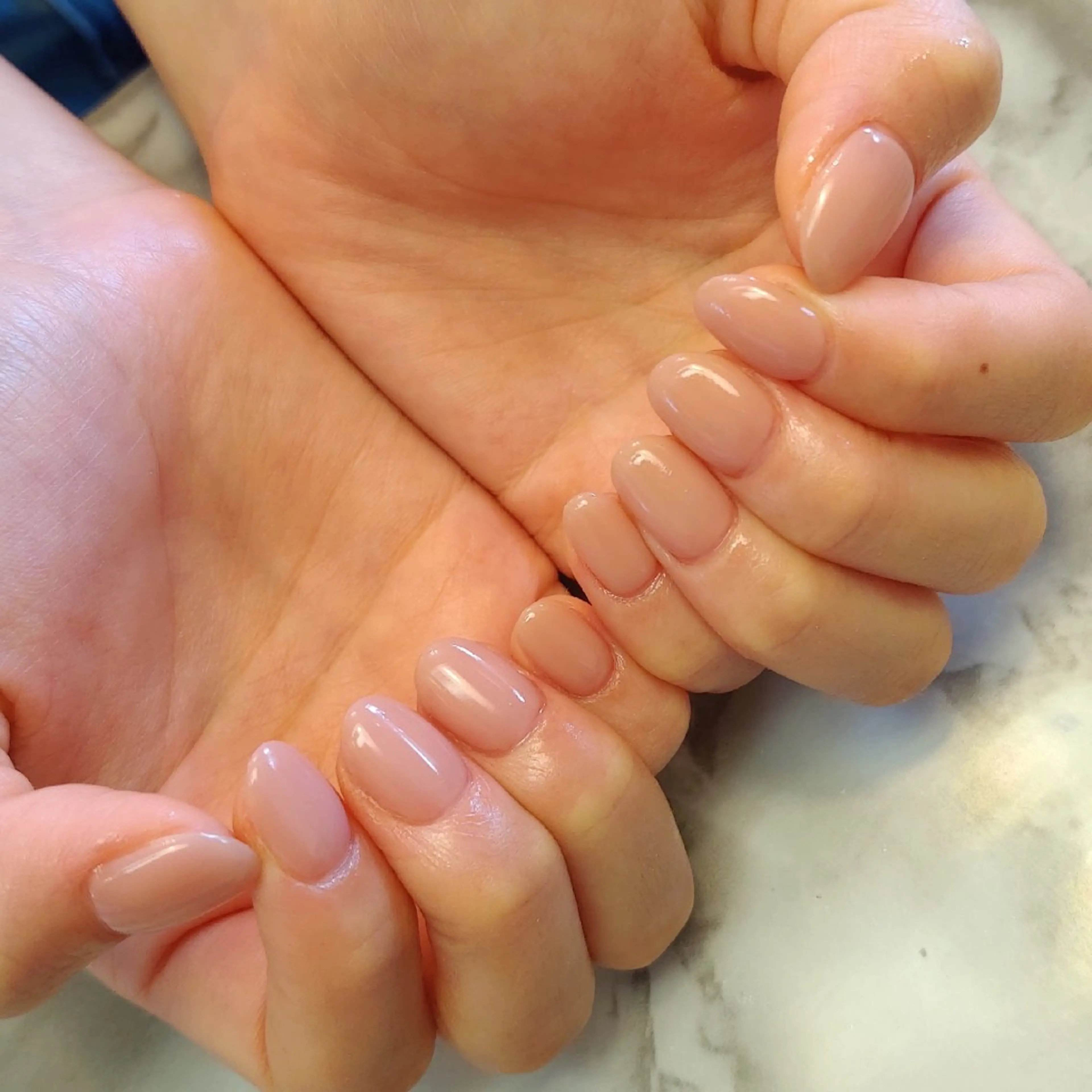 ネイル ワンカラーネイル ジェヌインネイル 河内のネイルデザイン