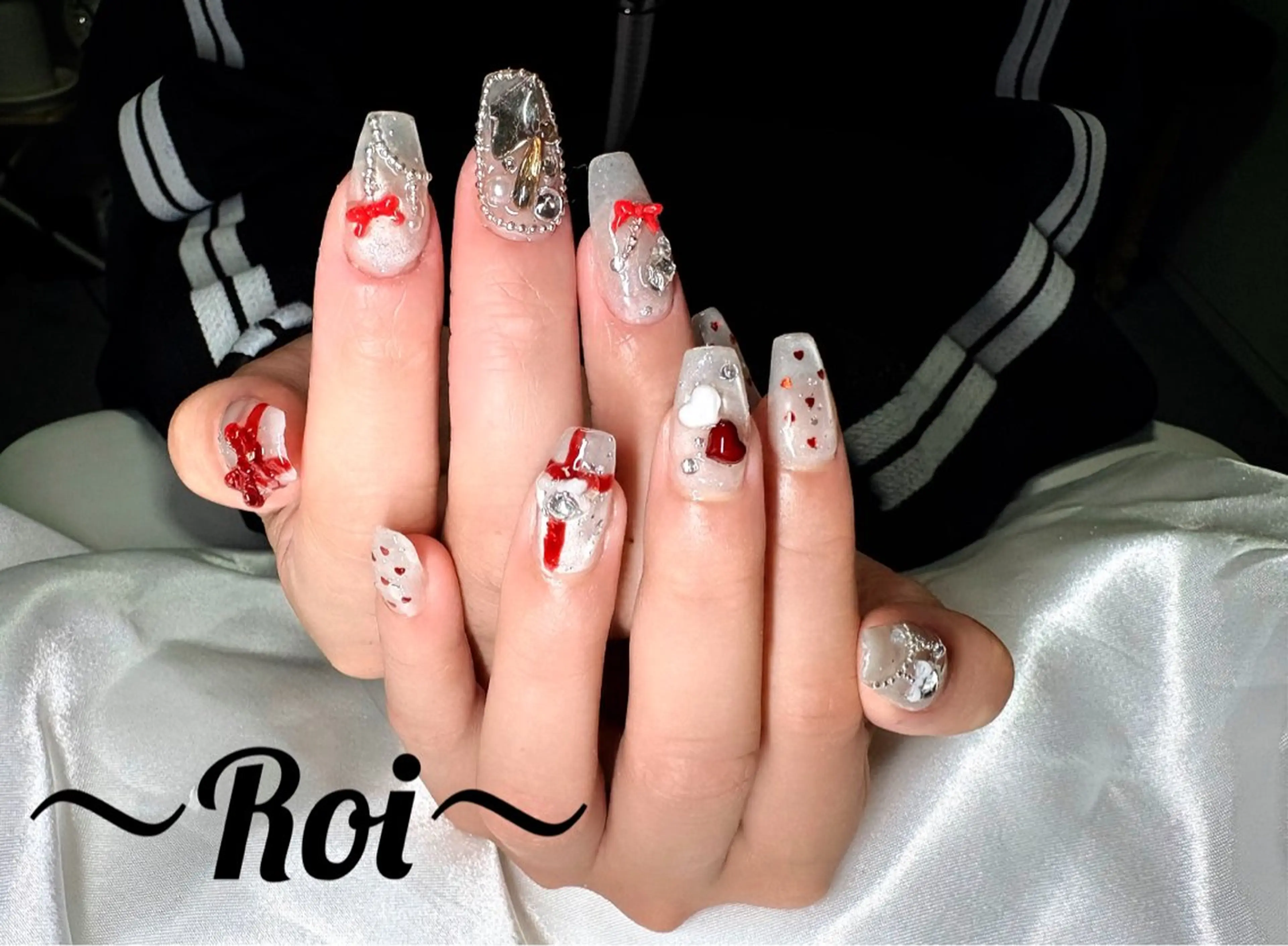 ネイル 持ち込み ハンドネイル ネイルサロン Roiのネイルデザイン