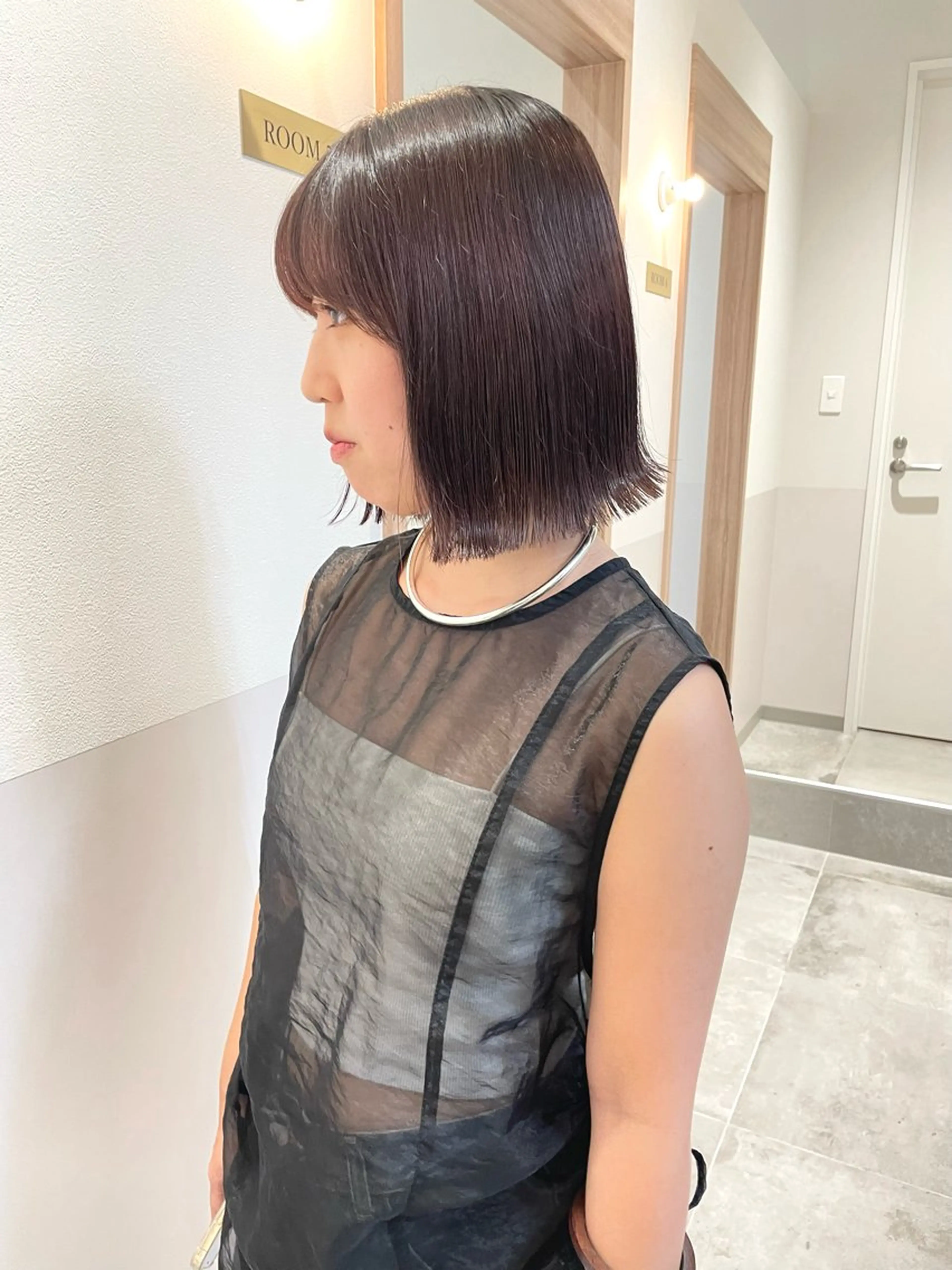 ショート カラー 田中大星 /ボブ 縮毛矯正のヘアスタイル