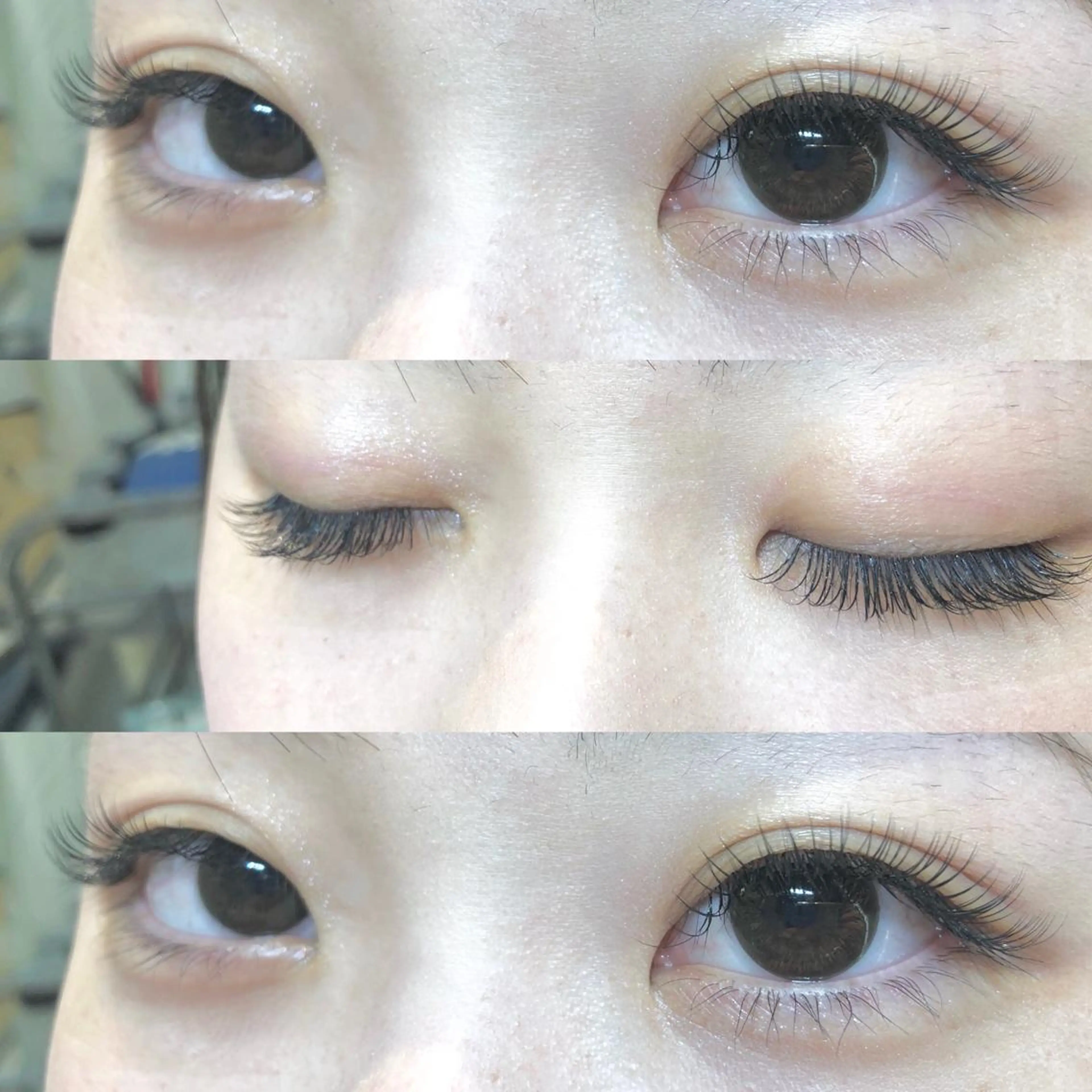 マツエク・マツパ フラットラッシュ Roco'Lush 🤍Miyake🤍のマツエク・マツパデザイン