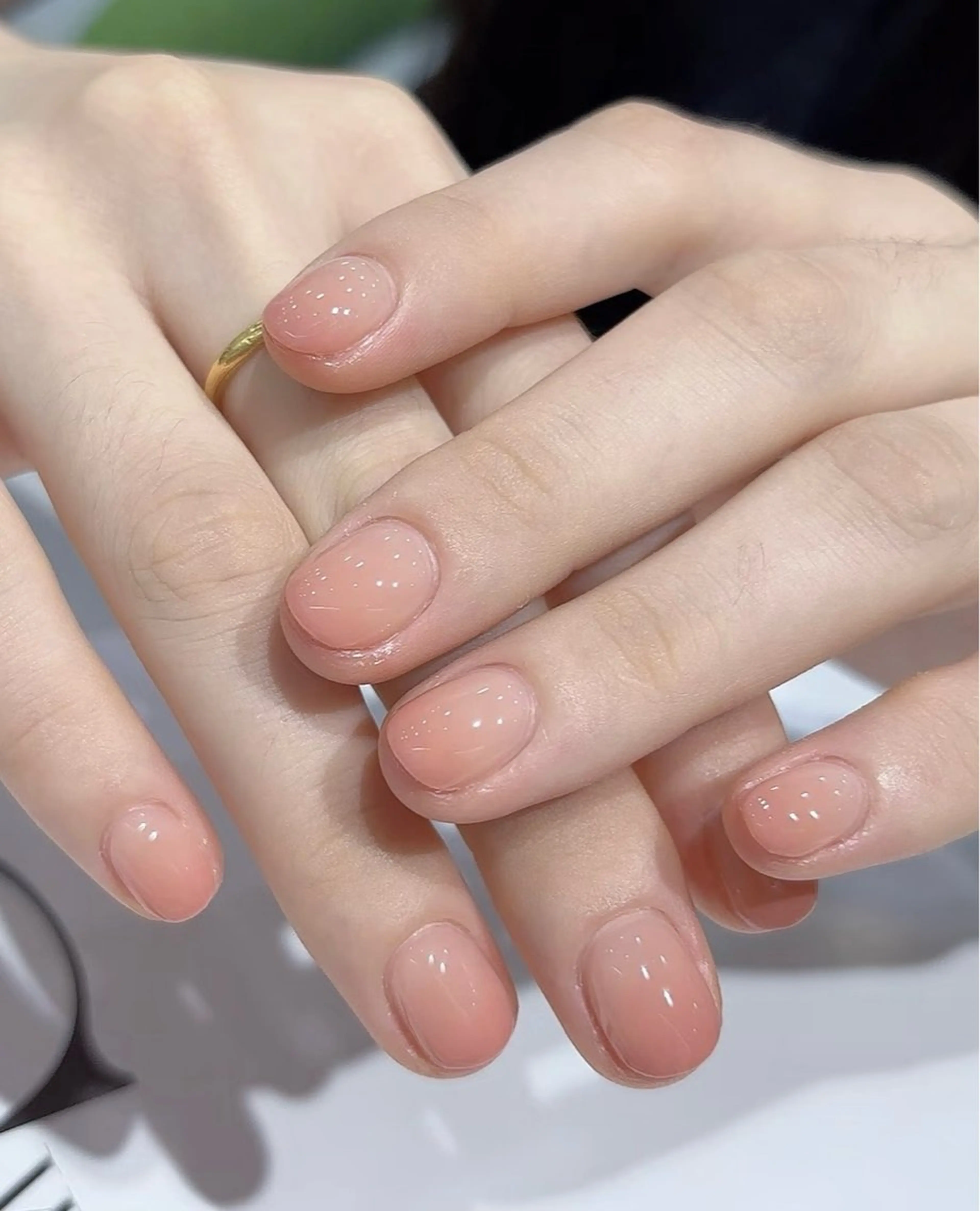 ネイル ジェルネイル 韓国ネイル オフィスネイル シンプルネイル 銀河屋の猫所属・銀河屋 の猫のネイルデザイン