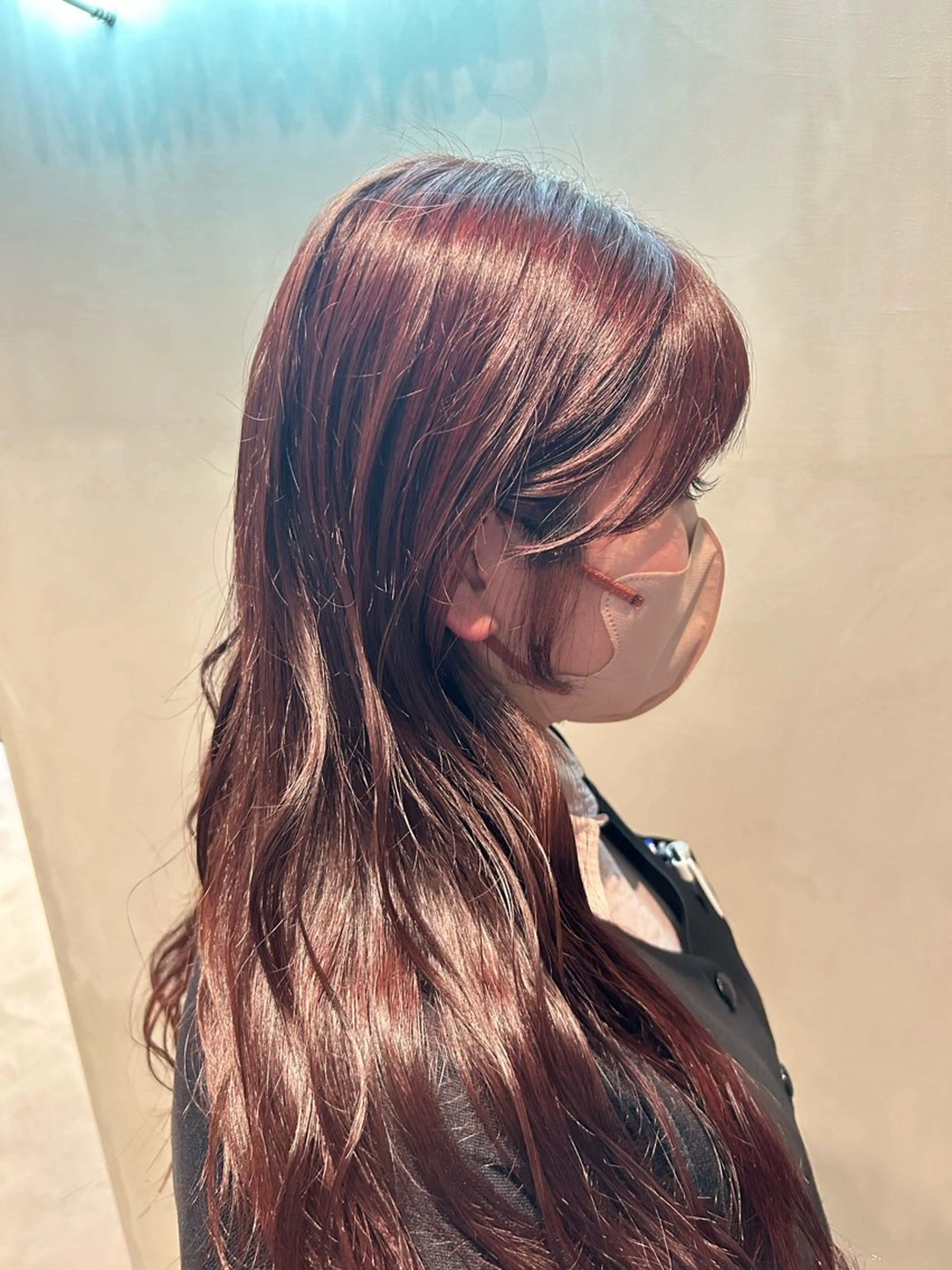 ロング カット ヘアカラー La fith hair ruu.福山2号店【ラフィス ヘアー ルウ】所属・阿部野 明優梨のヘアスタイル