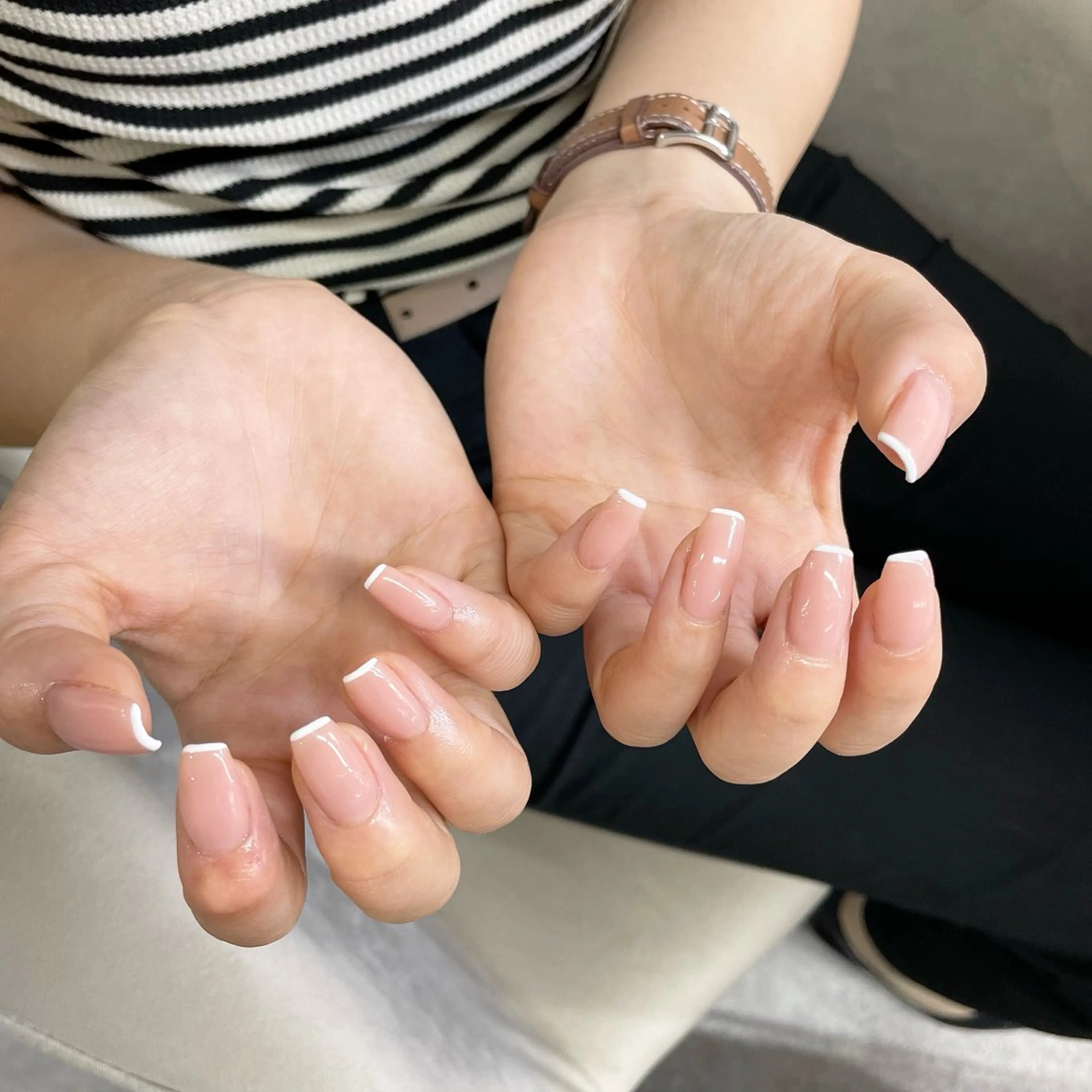 ネイル フレンチネイル ハンドネイル Bianca川越西口 KITAZAKI🫧のネイルデザイン