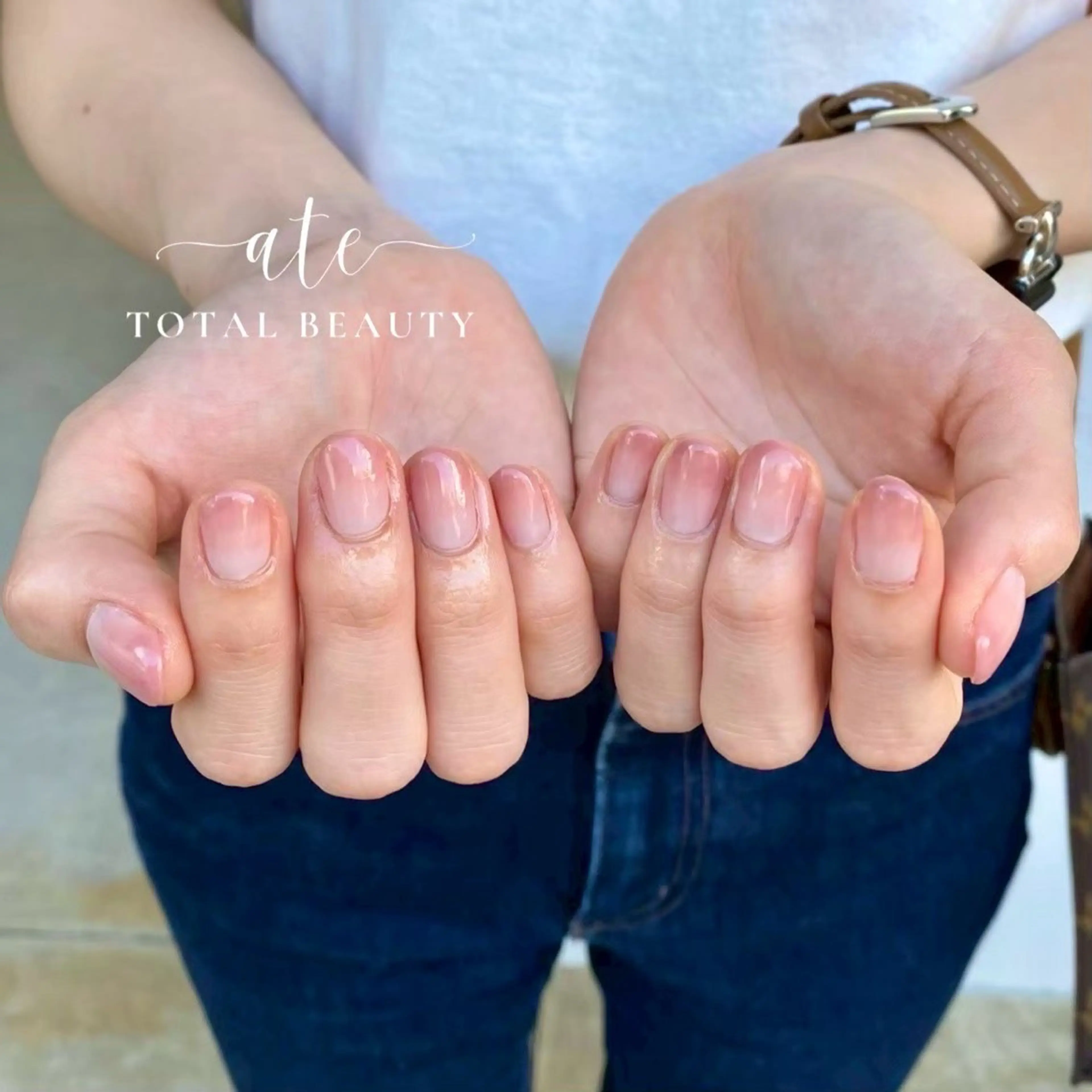 ネイル ハンドネイル Ate total beauty 新都心店所属・ate 新都心店 Arisaのネイルデザイン