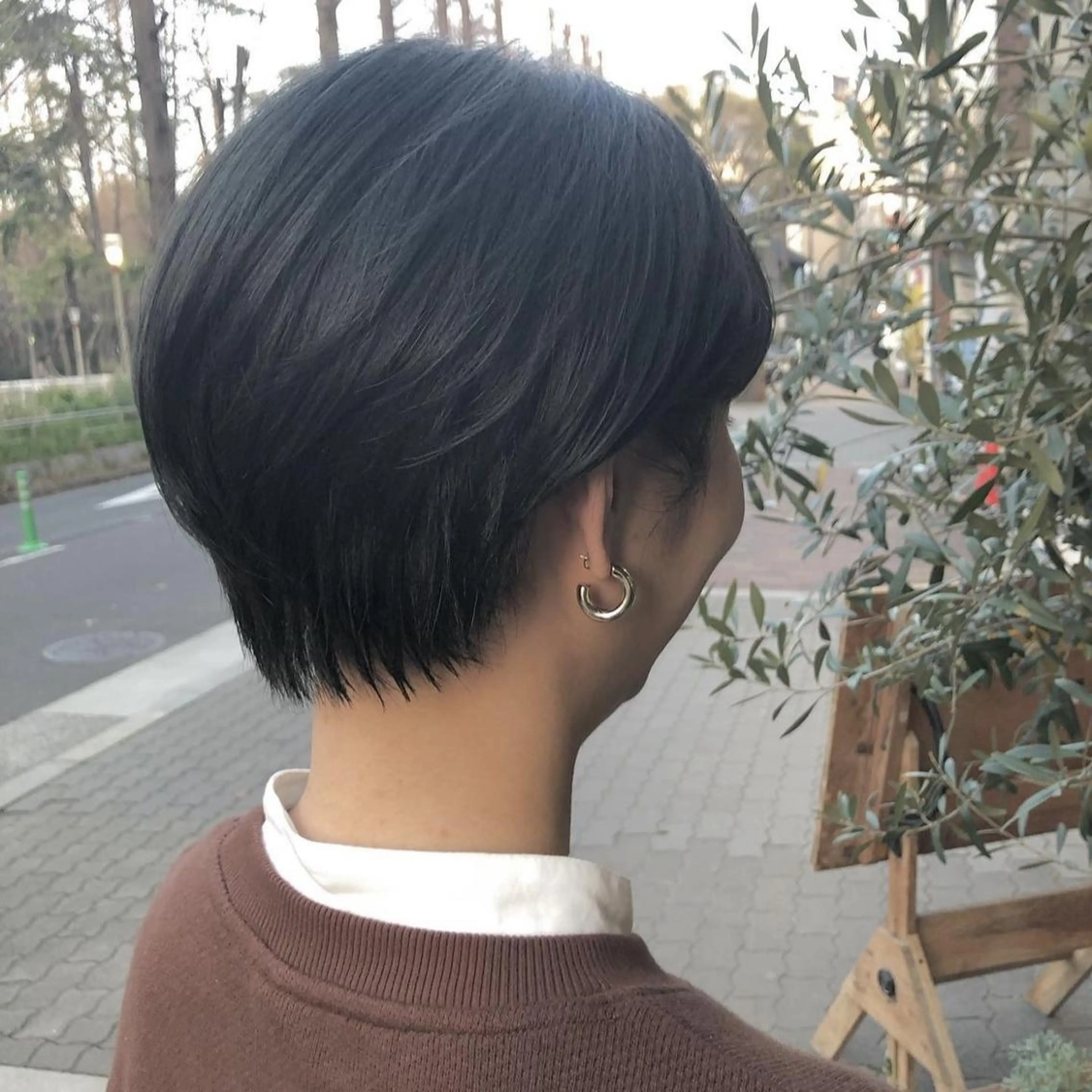 ミディアム カラー パーマ メンズ sendai mayumiのヘアスタイル