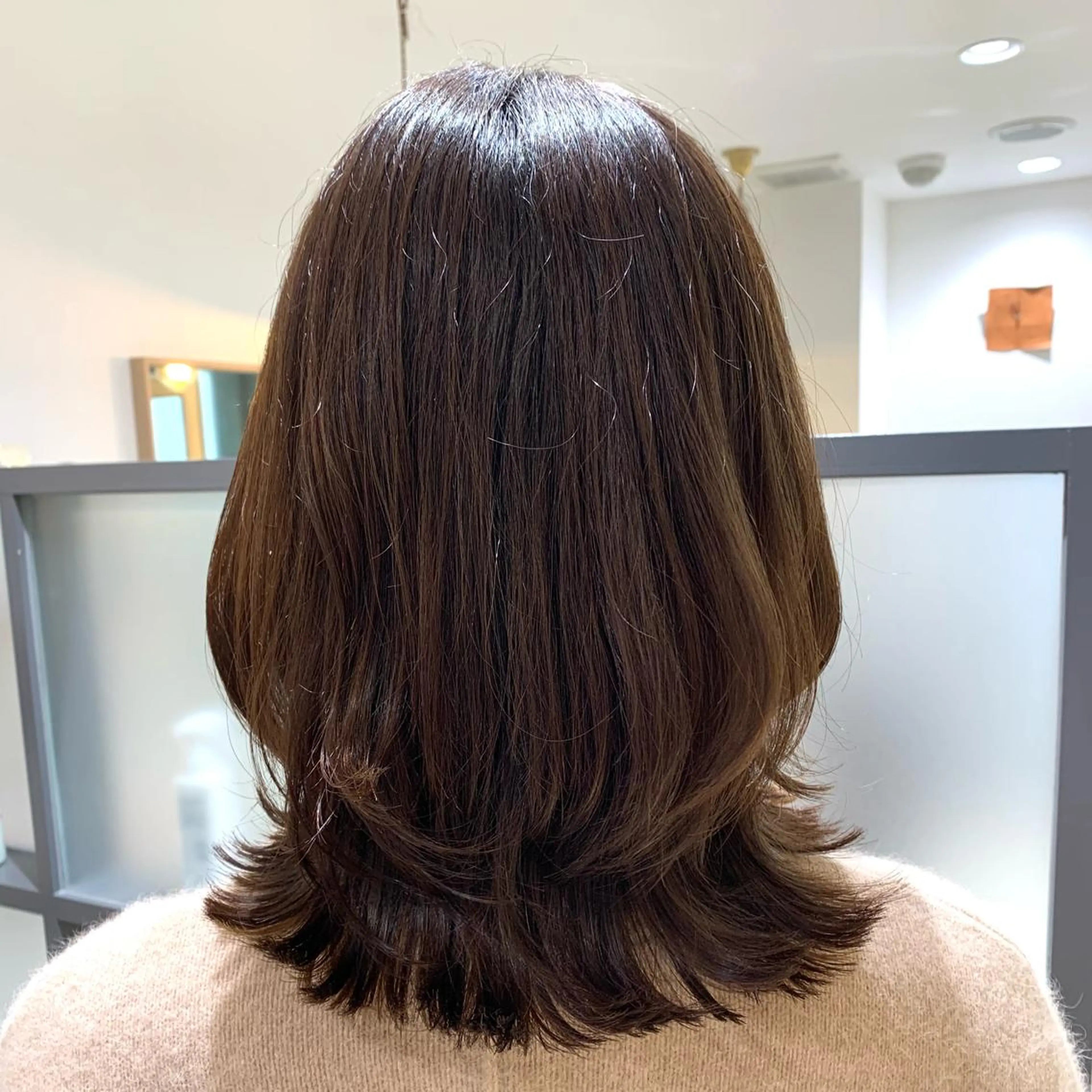 ミディアム カット ヘアカラー トリートメント 大姶良 友輝の眉毛・アイブロウイメージ