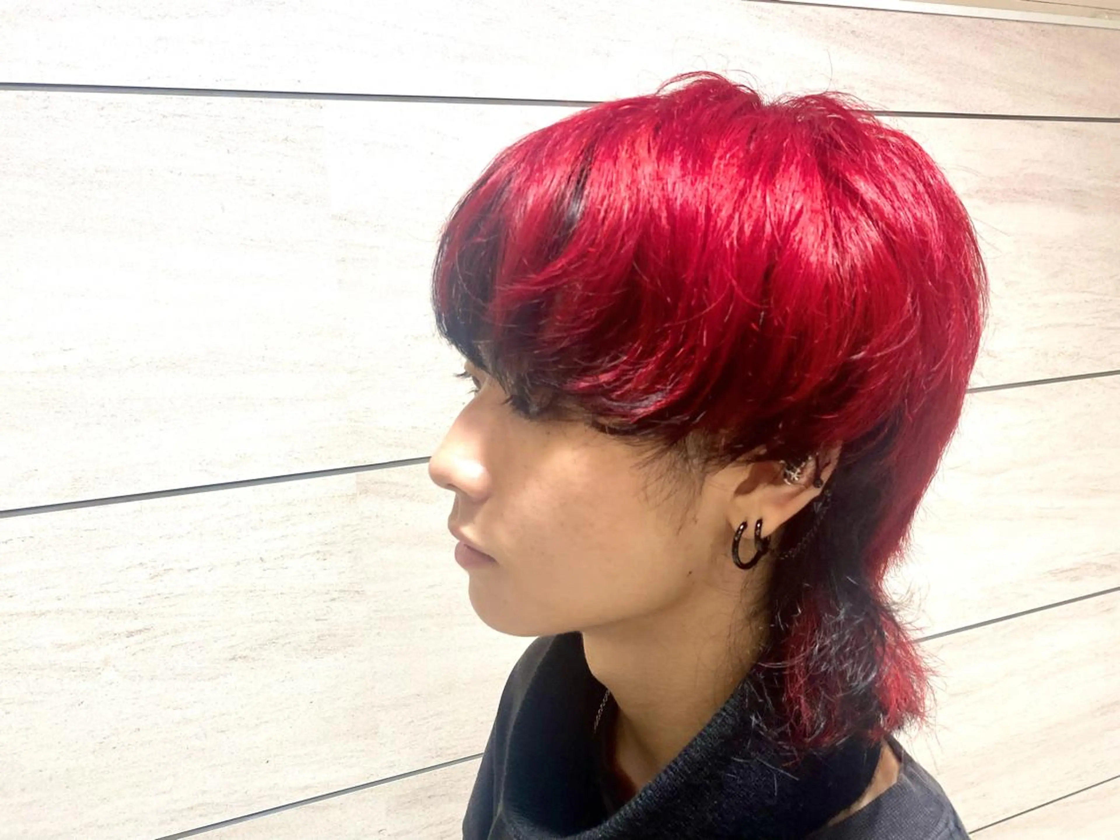 カラー メンズ メンズインナーカラー 黒髪 インナーカラー noll【今池駅前】 池田碧花のマツエク・マツパデザイン