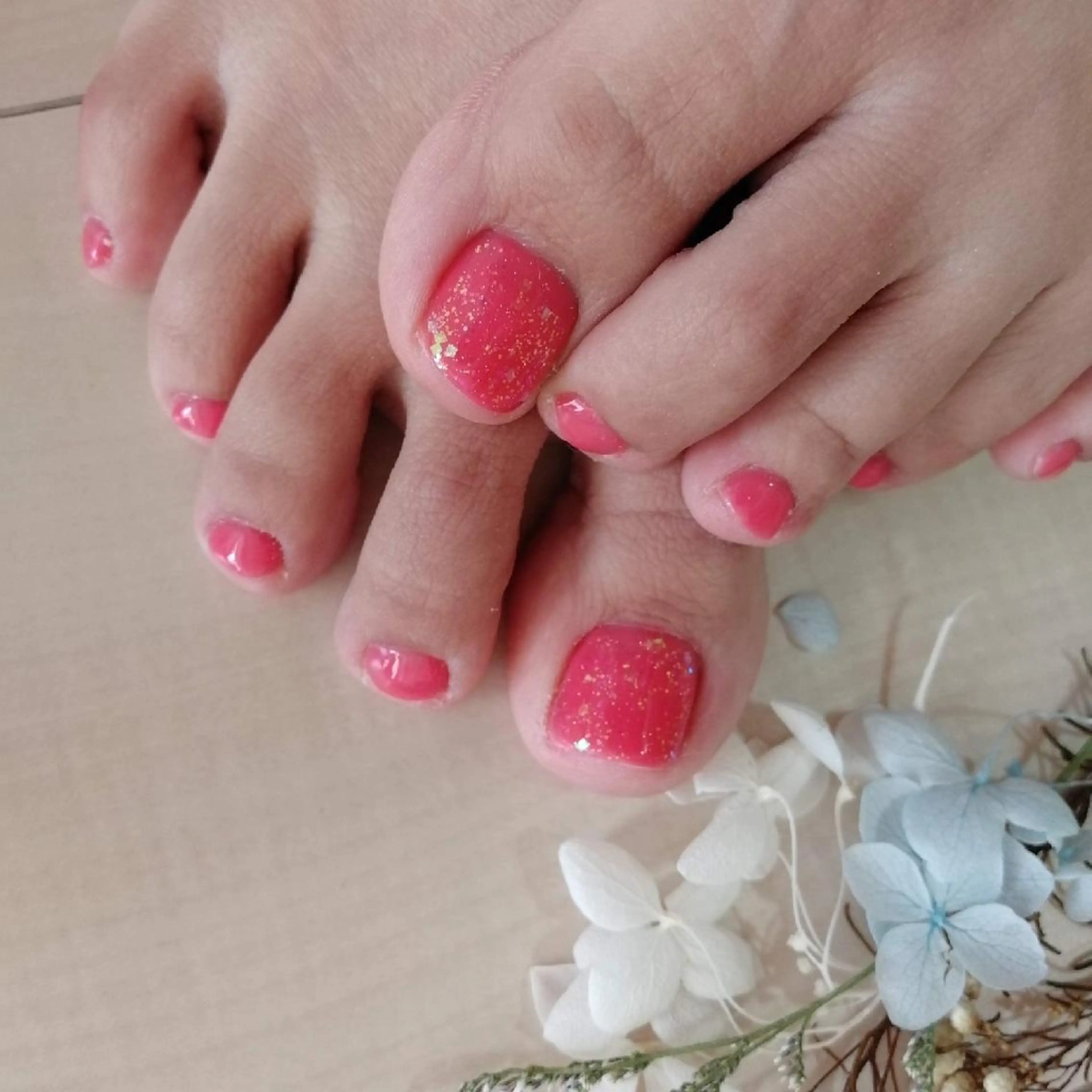 フットジェル☆ワンカラーコース☆の写真