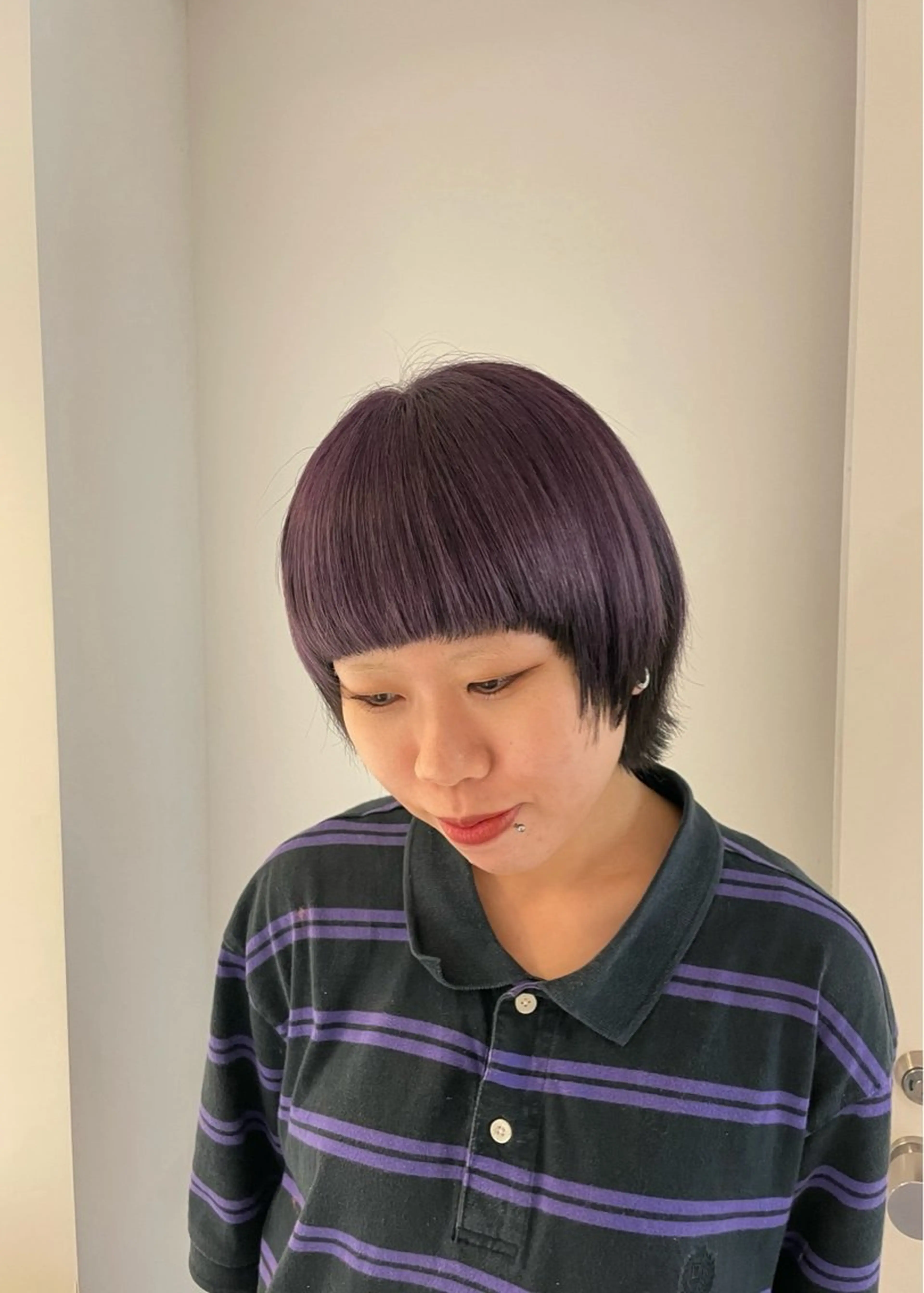 ショート カラー ヘアカラー 🎨ハイライト･ ハイトーン/近藤怜那のヘアスタイル