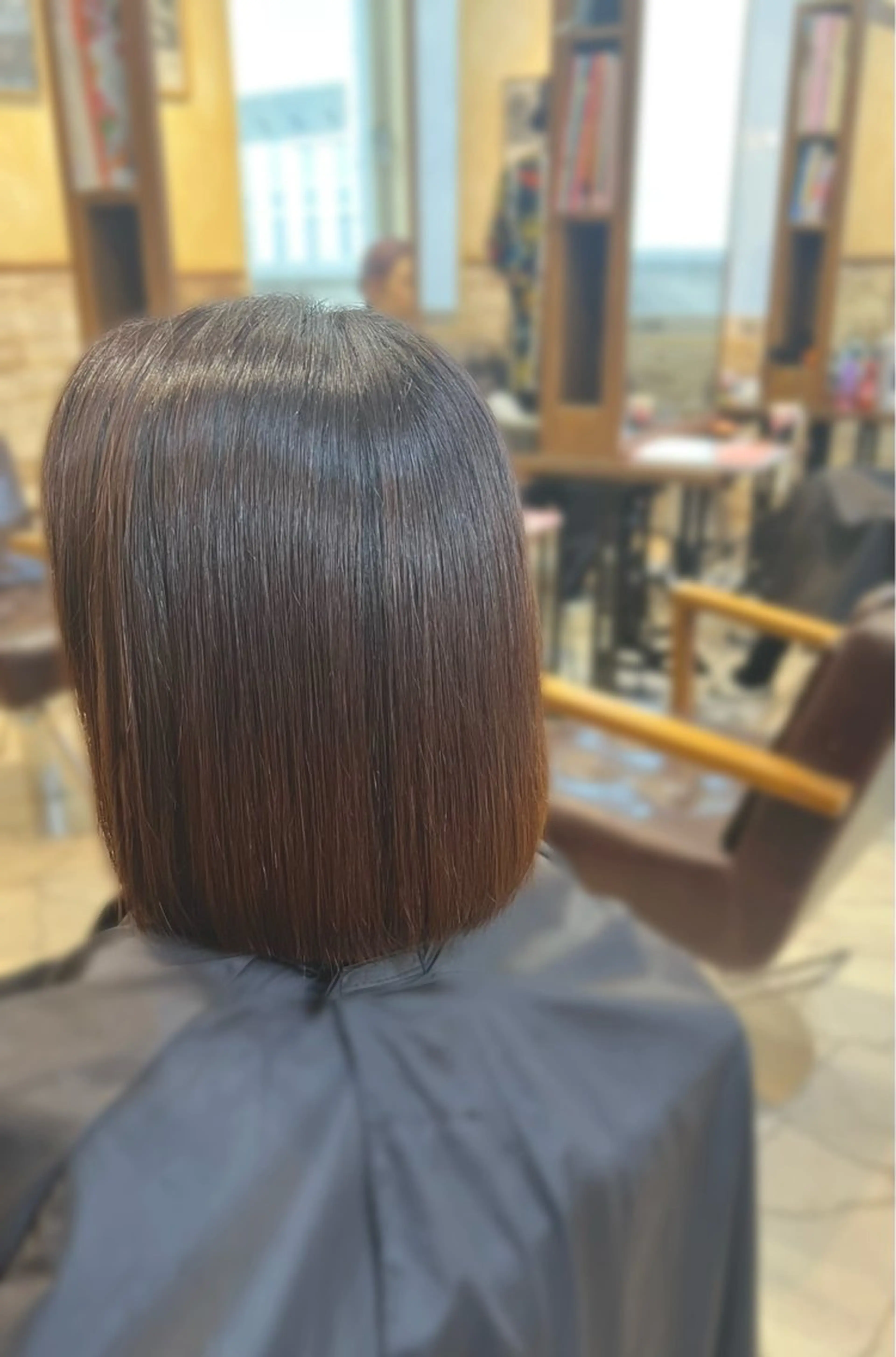 【ヘアケア縮毛矯正】カット+縮毛矯正+3stepリンケージトリートメント22900→17000の写真