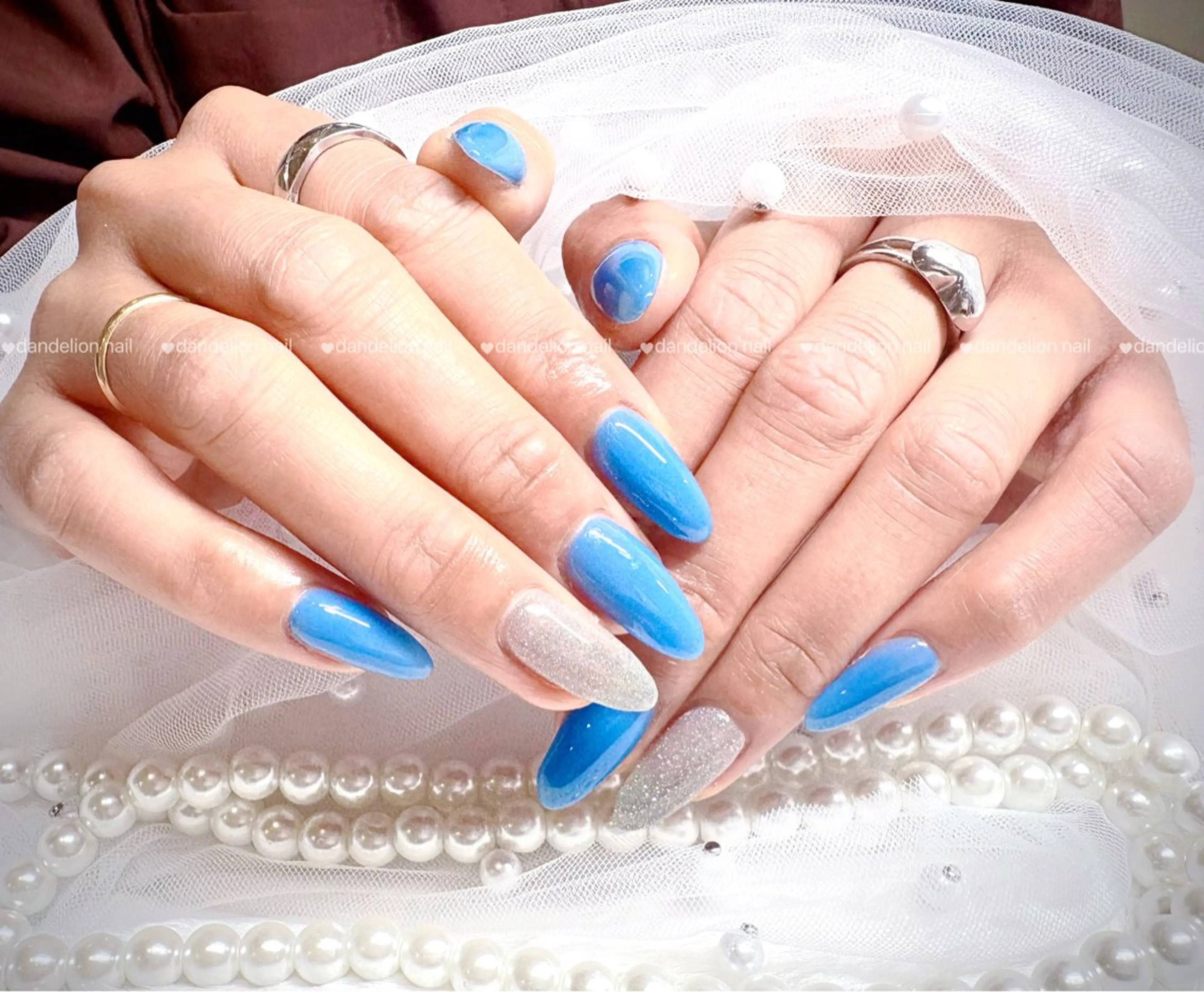 ネイル ワンカラーネイル ハンドネイル dandelion nail北千住のネイルデザイン