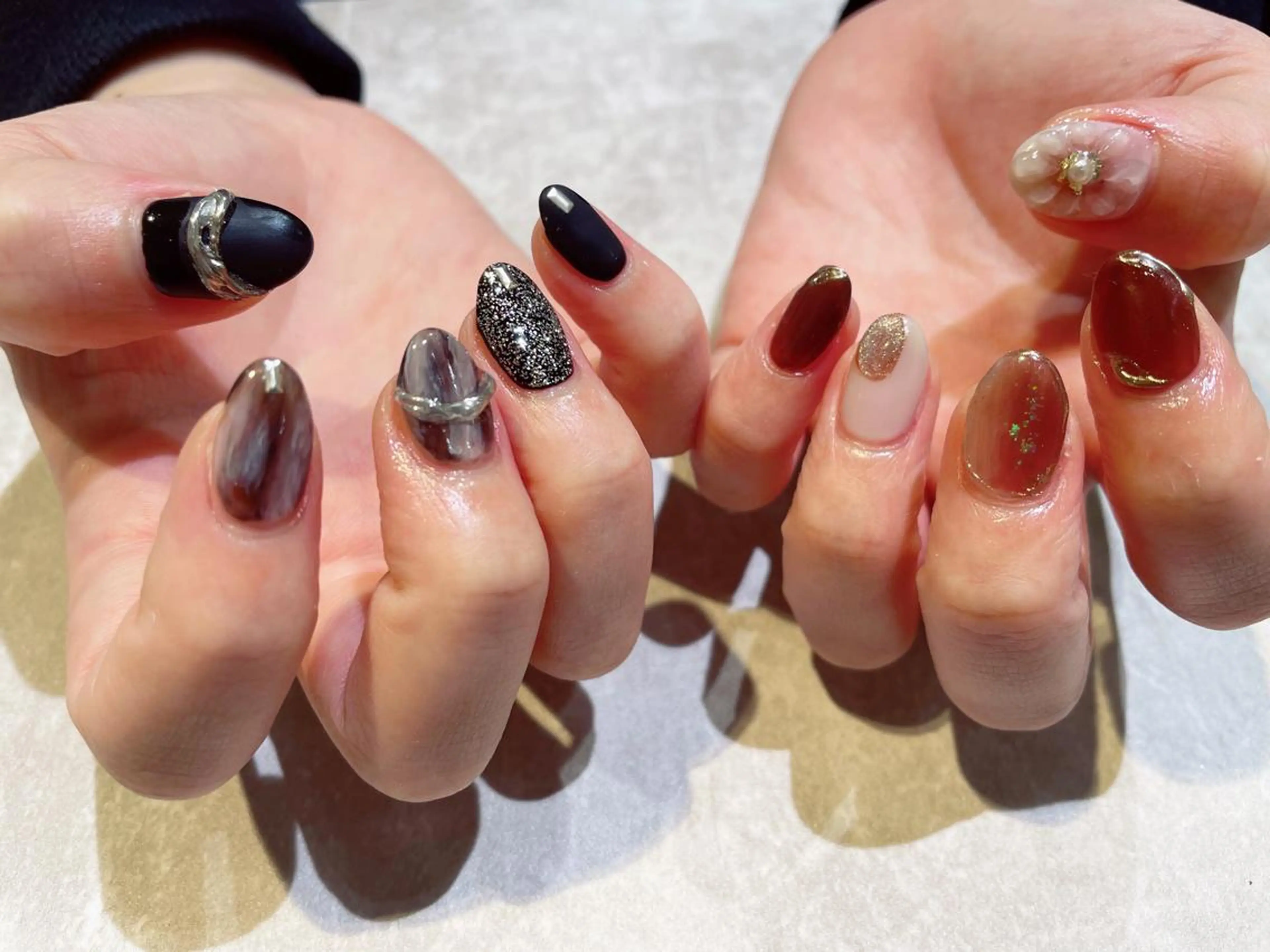 ネイル 舞田 苑香のネイルデザイン