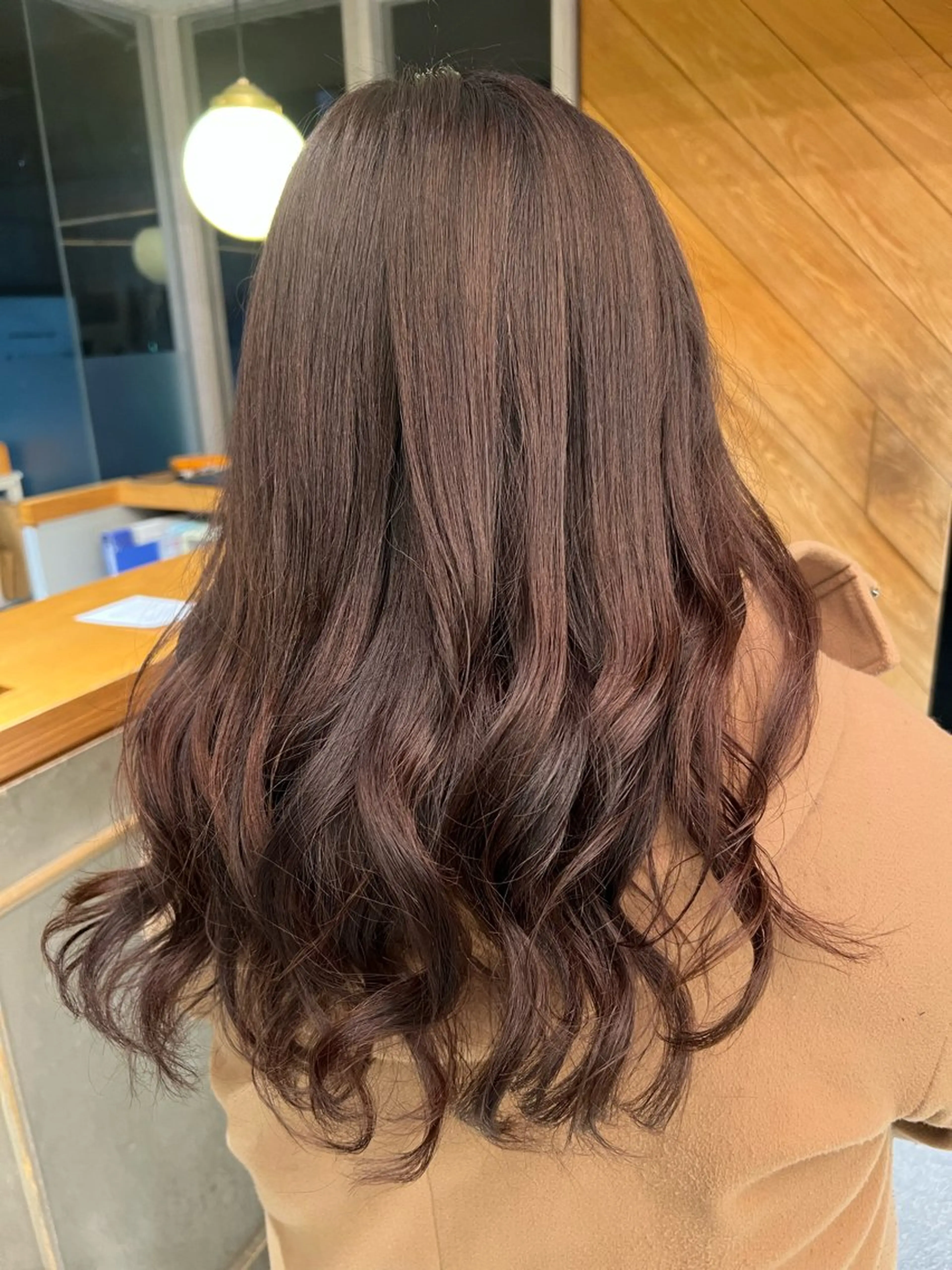 セミロング カラー ﾕｳﾅ/ パーマ🐰のヘアスタイル