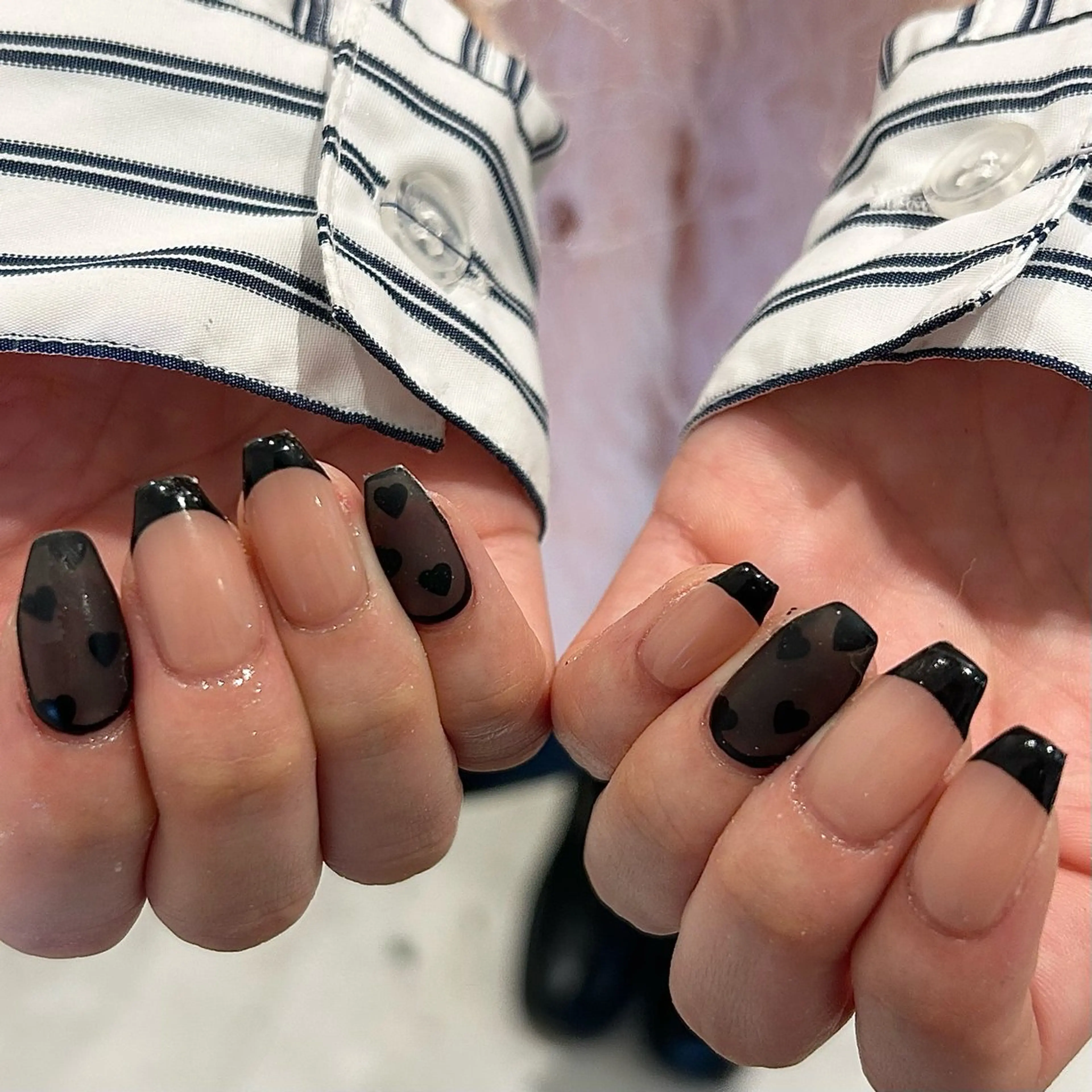 ネイル ハンドネイル honoka ガーリーネイル໒꒱のネイルデザイン