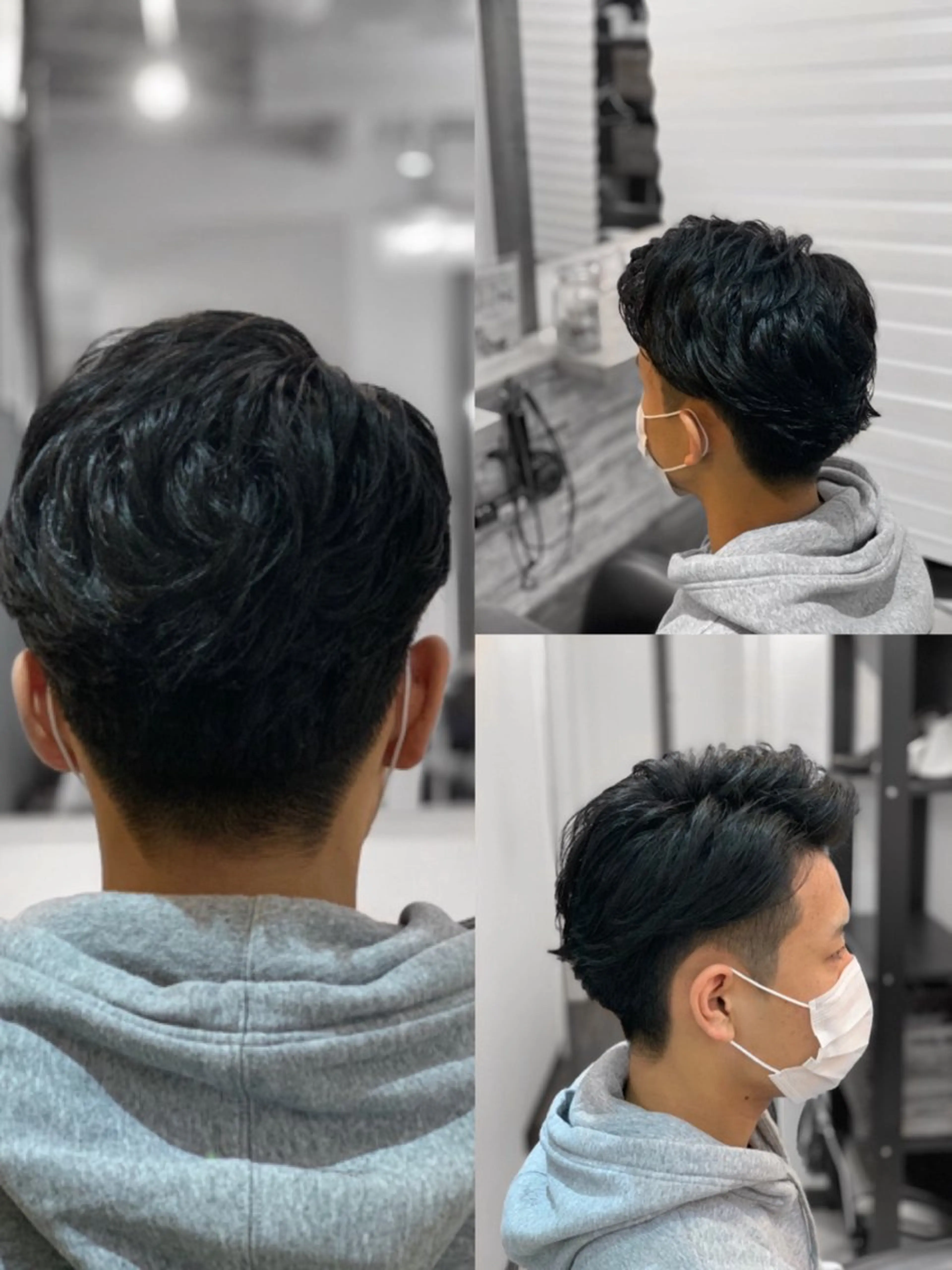 ショート メンズ メンズブリーチカラー モデル募集中福田竜作のヘアスタイル