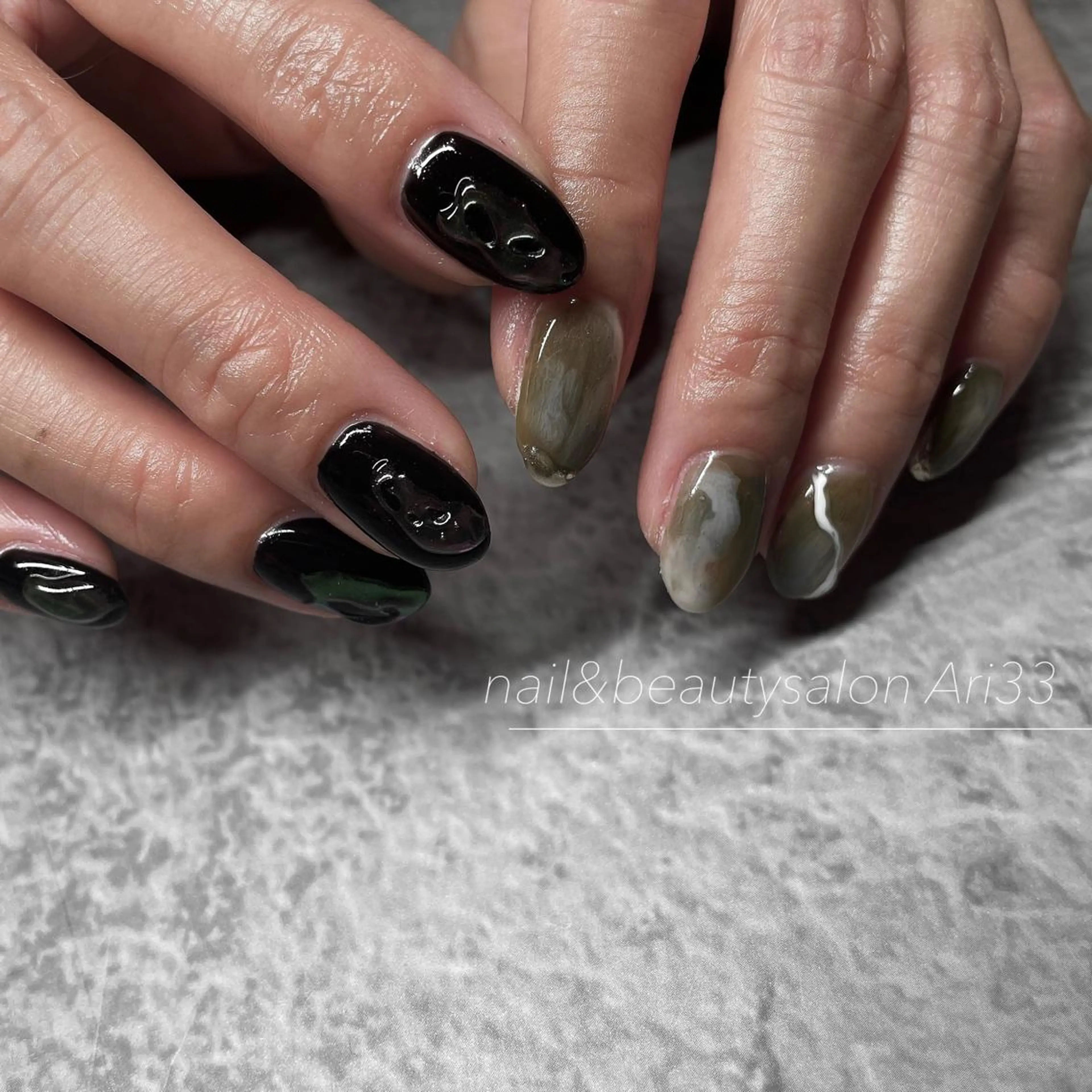 ネイル ハンドネイル プライベートサロン Ari33nailのネイルデザイン