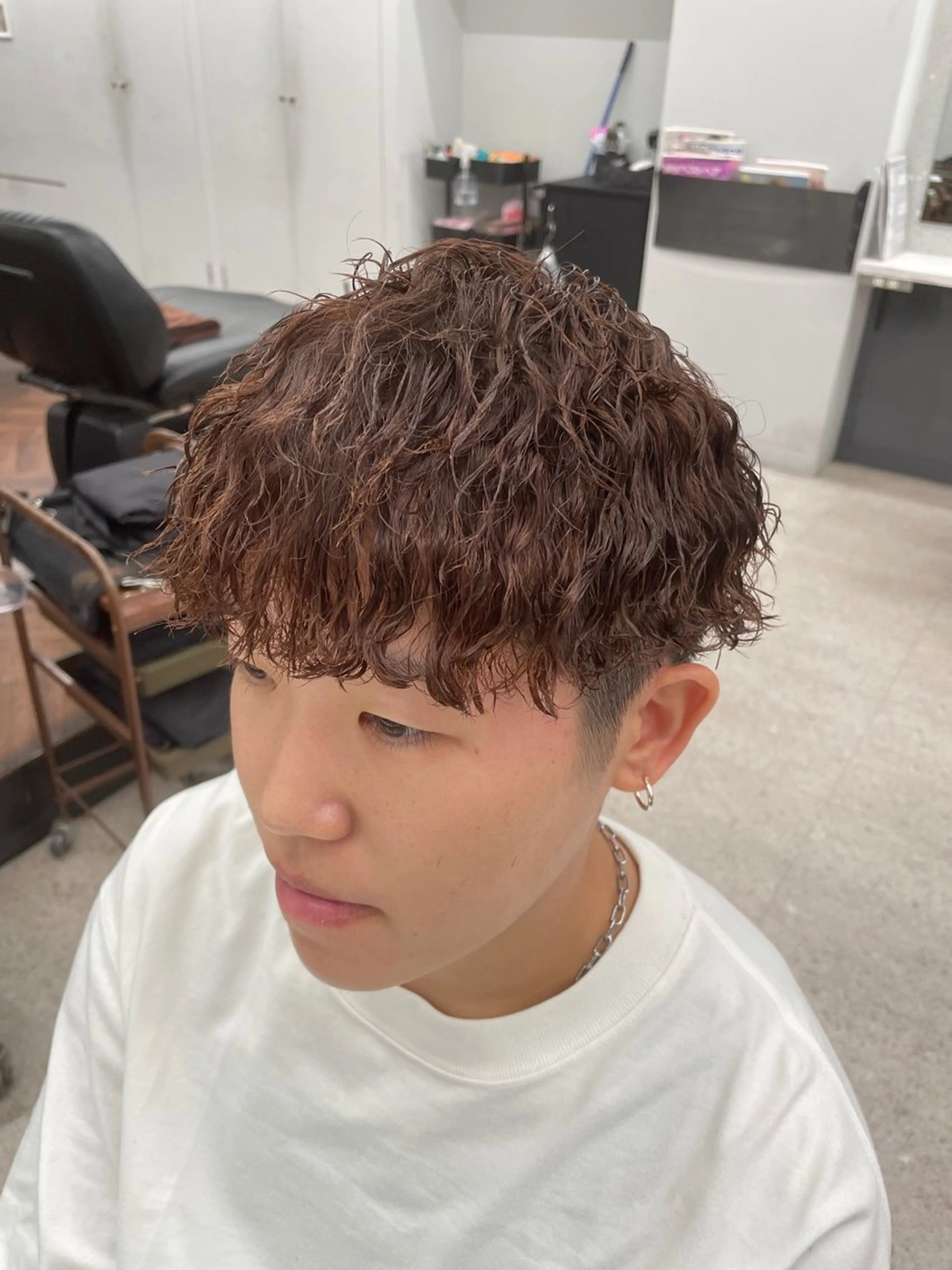 パーマ メンズ メンズスタイリスト✨ 助川龍哉のヘアスタイル