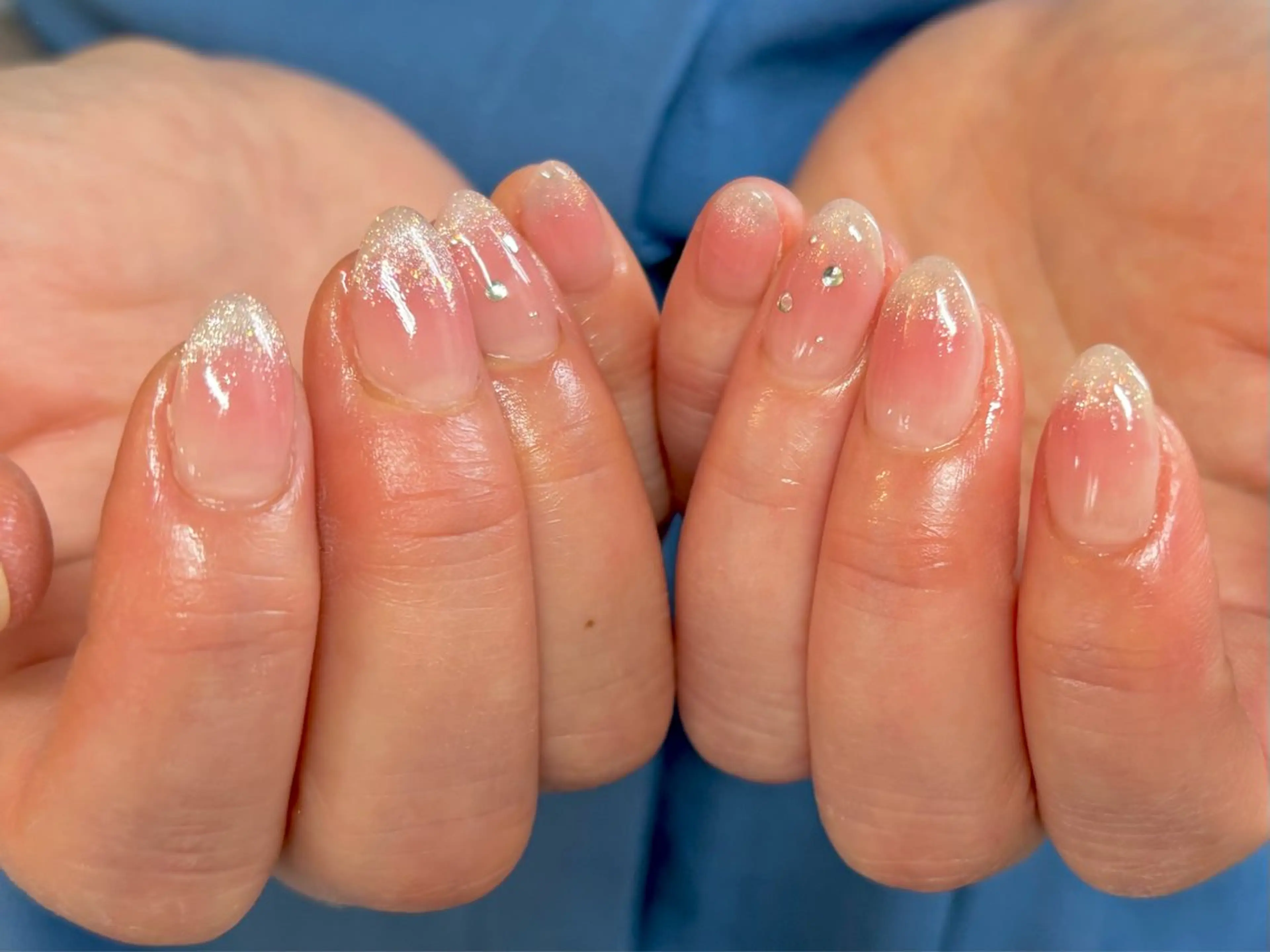 ネイル チークネイル ハンドネイル epanouir mihoのネイルデザイン