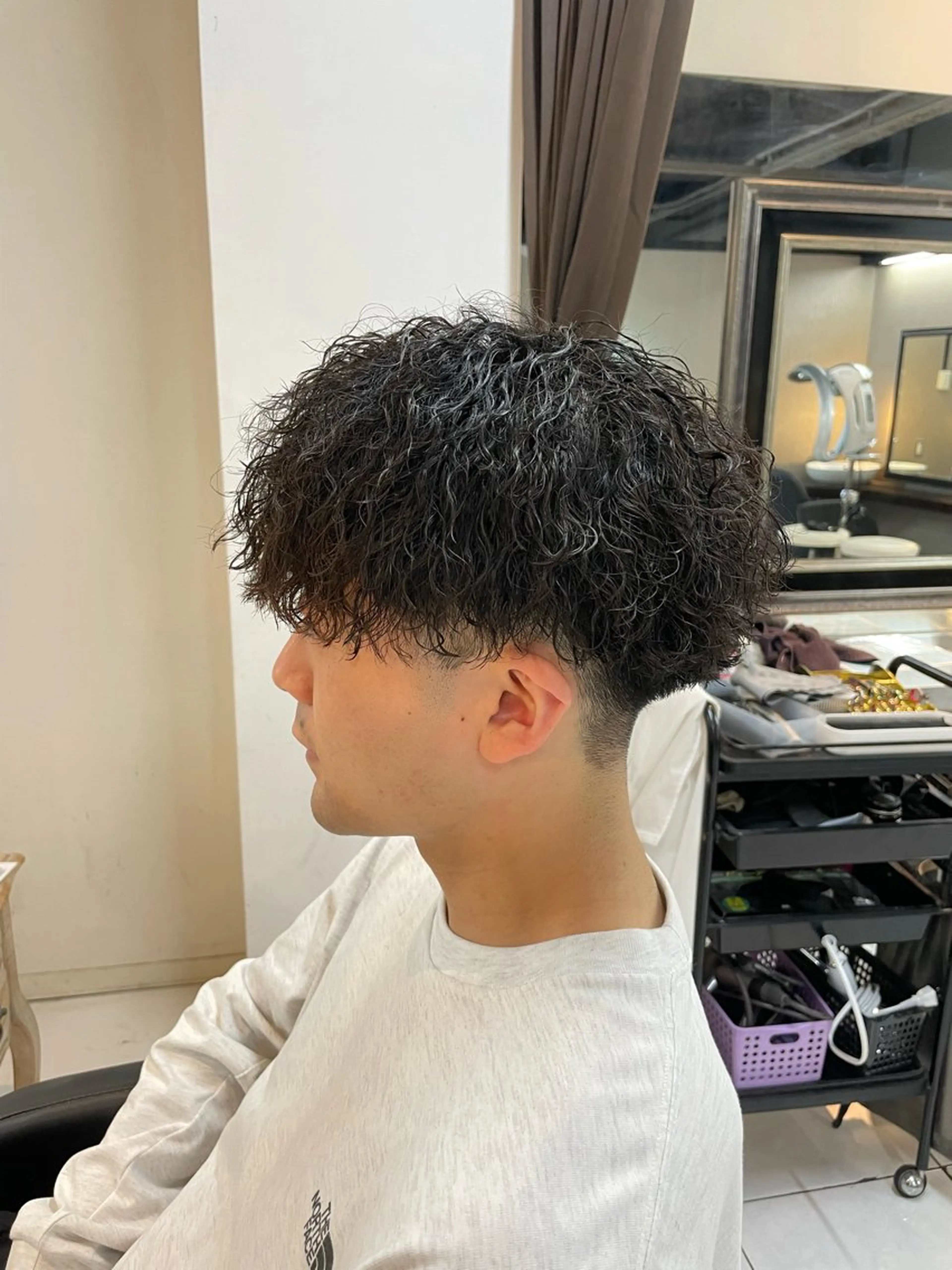 ショート カラー パーマ メンズ マッシュ メンズパーマ ツイストスパイラルパーマ 刈り上げ 似合わせカット カット パーマ 🔥お値段以上🔥 メンズ特化たかひろのヘアスタイル