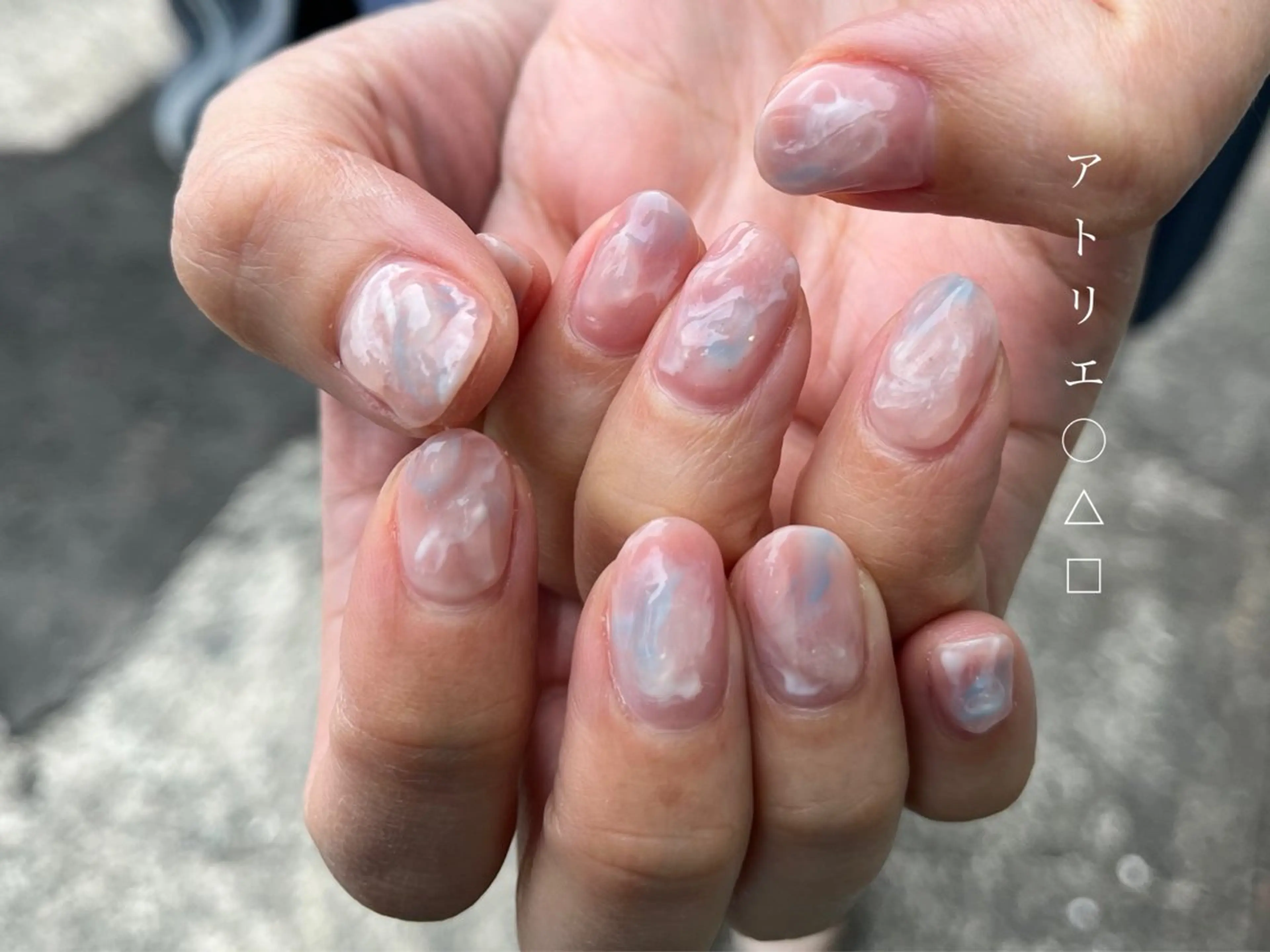 ネイル ハンドネイル アトリエ ○△□のネイルデザイン