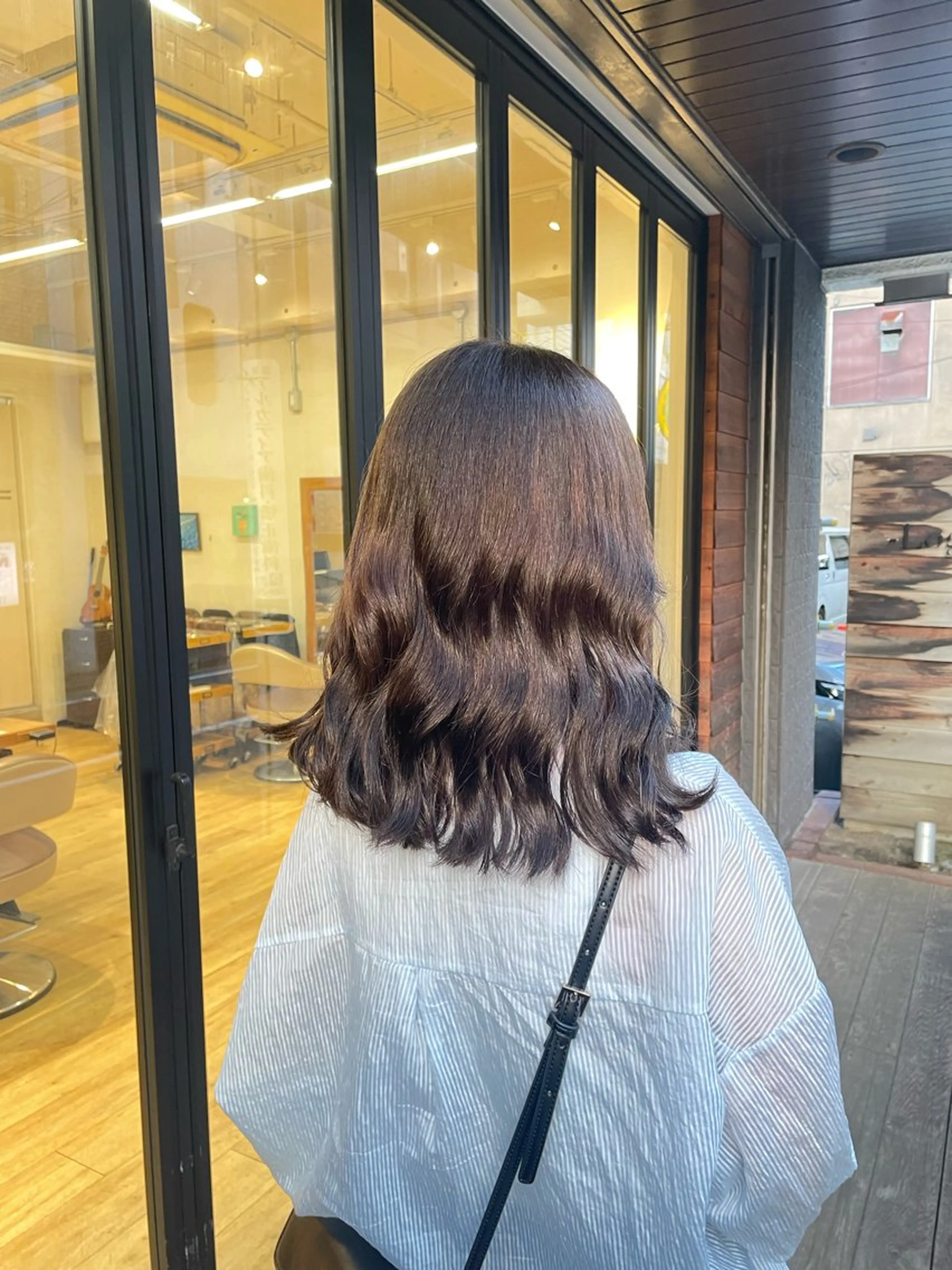 ミディアム カラー ヘアカラー このみ/髪質改善 /ヘアアレンジ🫧のヘアスタイル