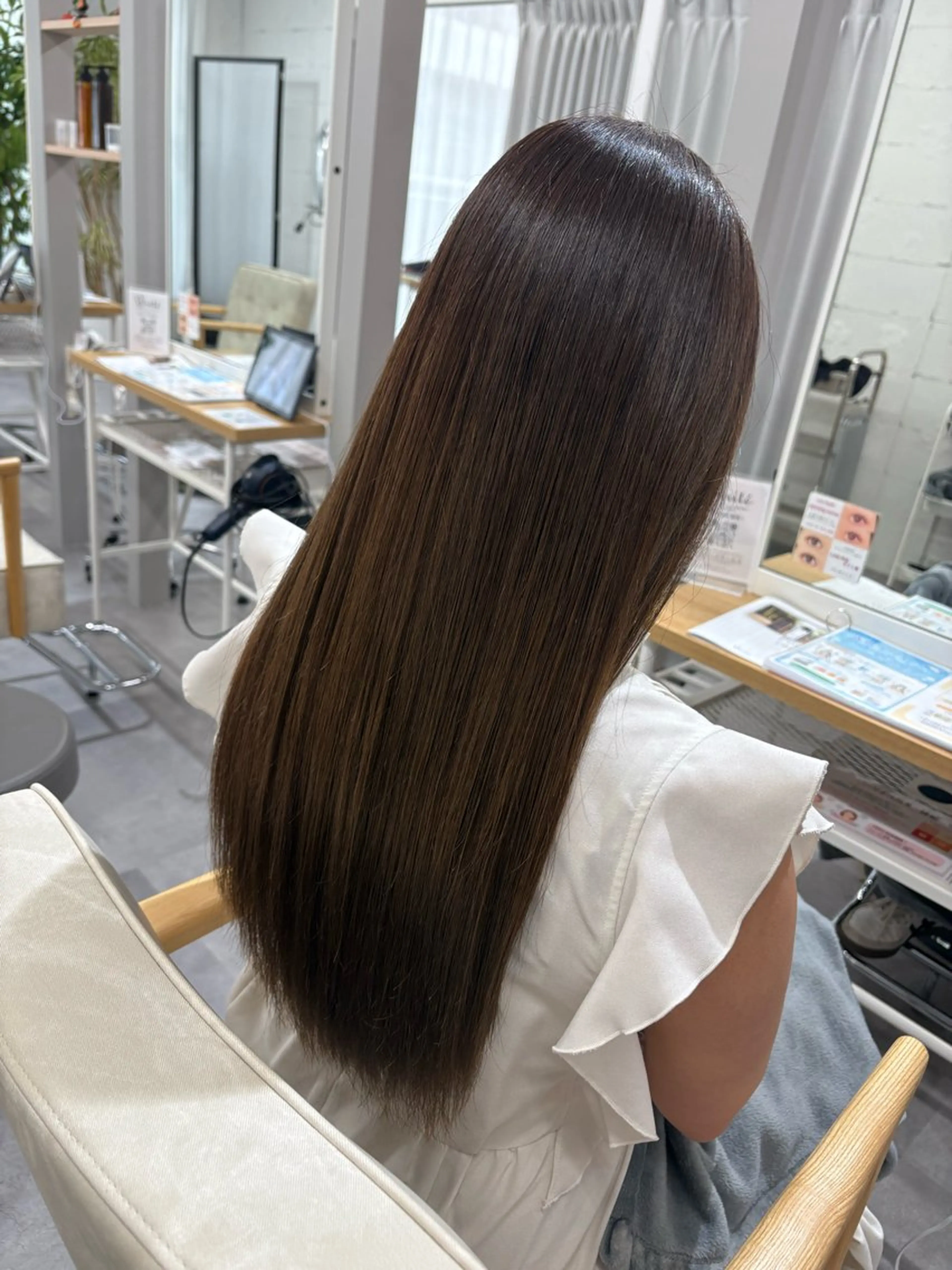 ロング トリートメント カット ヘアカラー トリートメント ヘッドスパ 骨格、カラー診断士 ✂️淡中円花のヘアスタイル