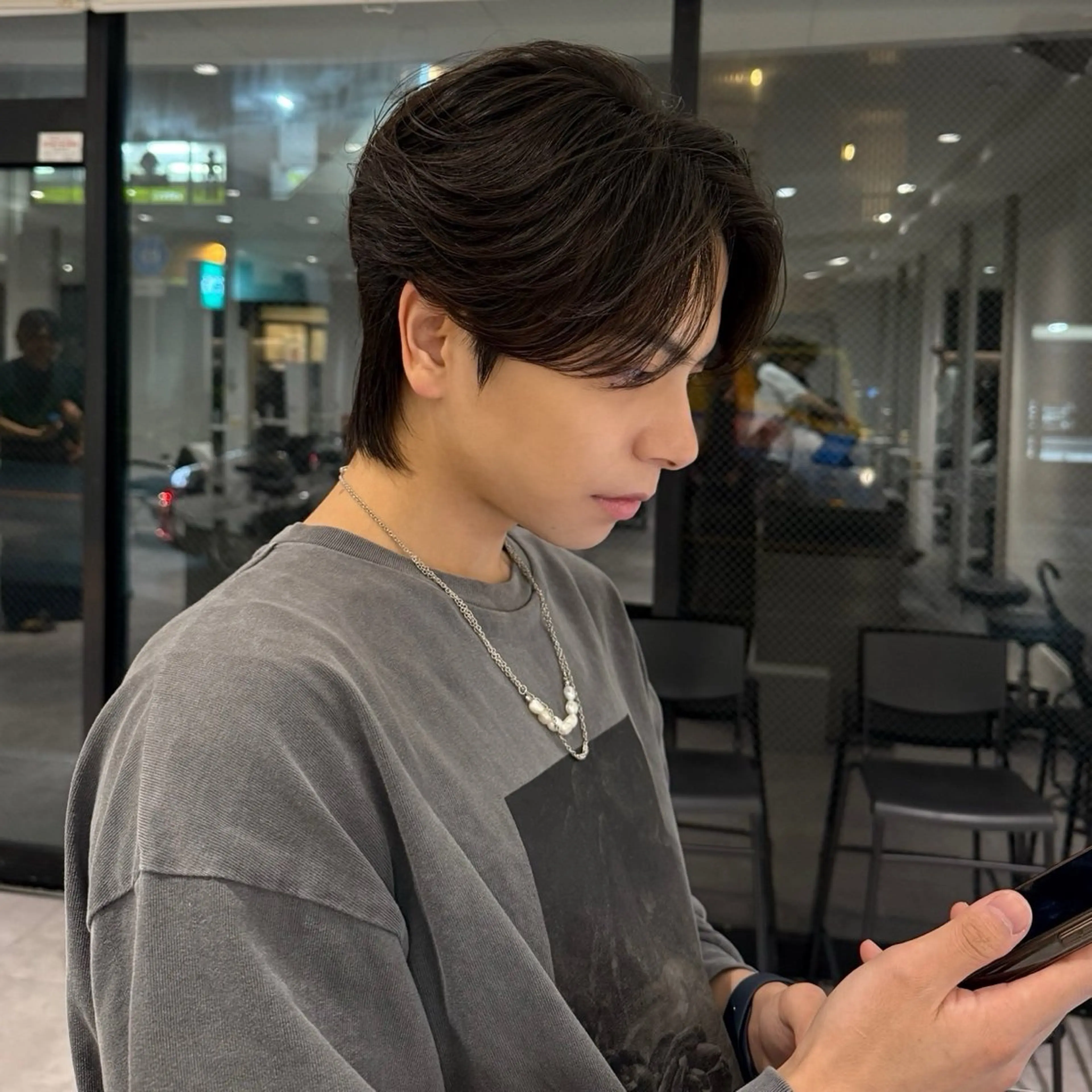 【🫧韓国トレンド️🫧 】カット + ニュアンスパーマ️の写真