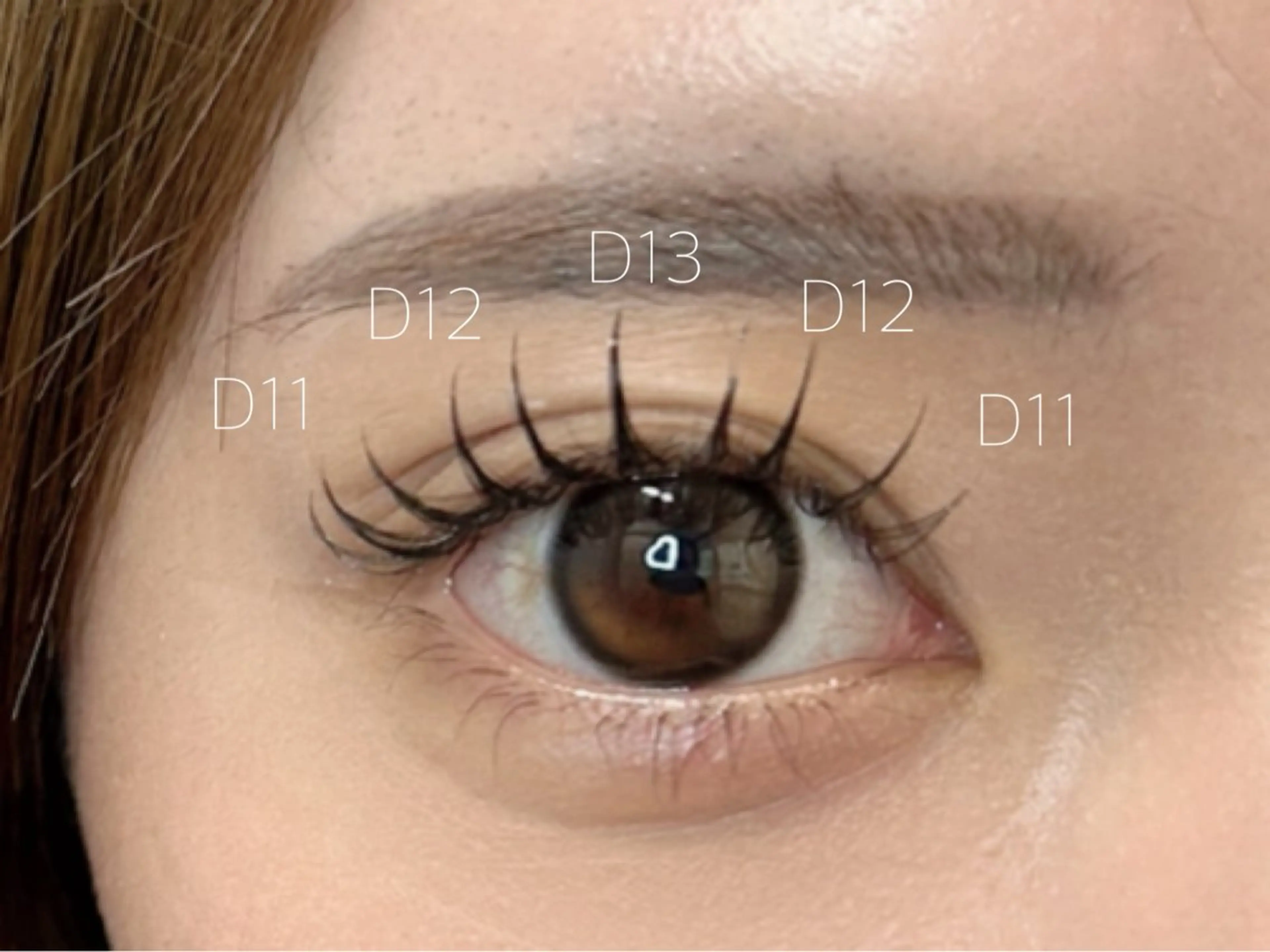 マツエク・マツパ privete salon Mignon【ミニョン】所属・井上 梨花のマツエク・マツパデザイン