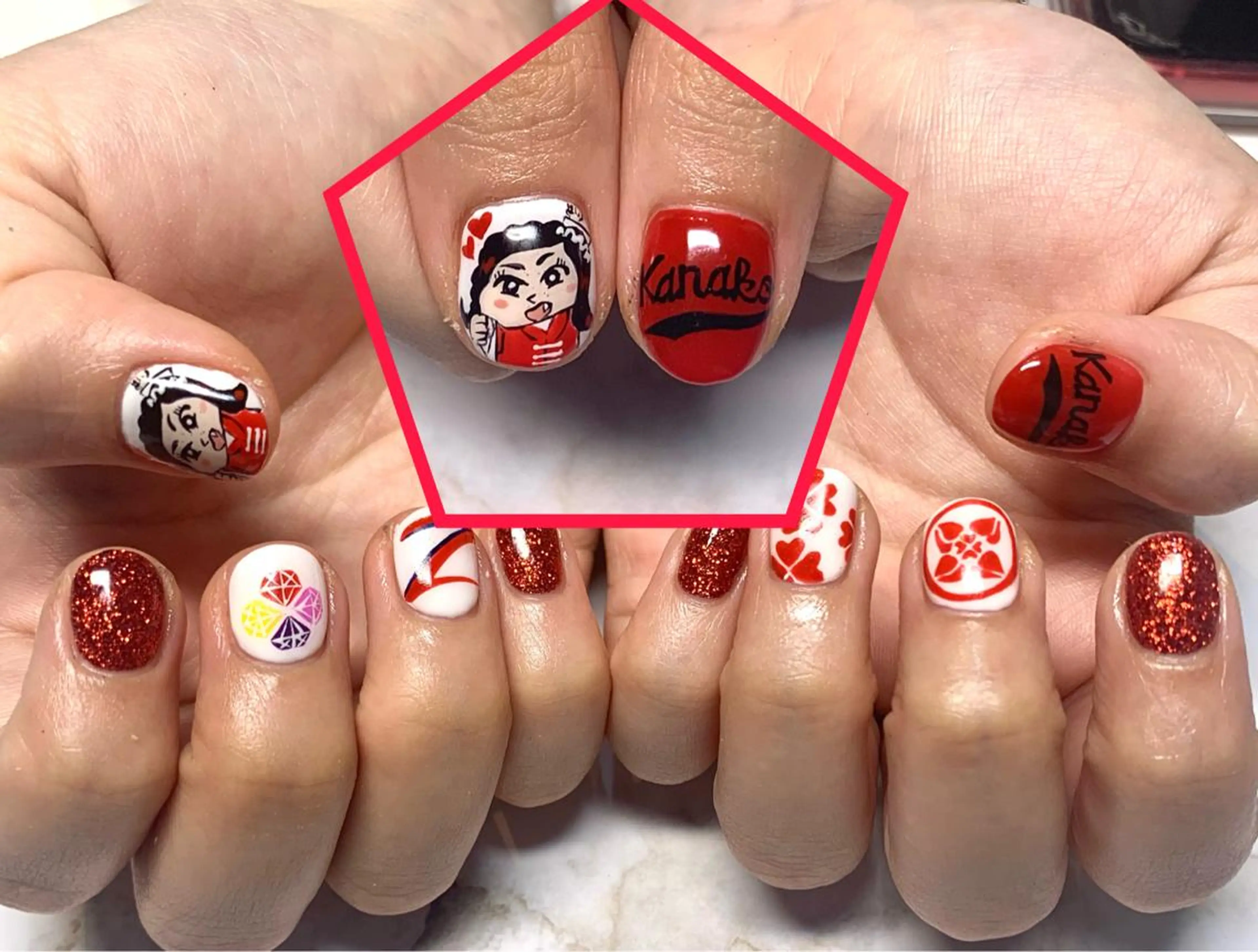 ネイル ハンドネイル Luar nail所属・Luar nail【 推しネイル実績多数】のネイルデザイン